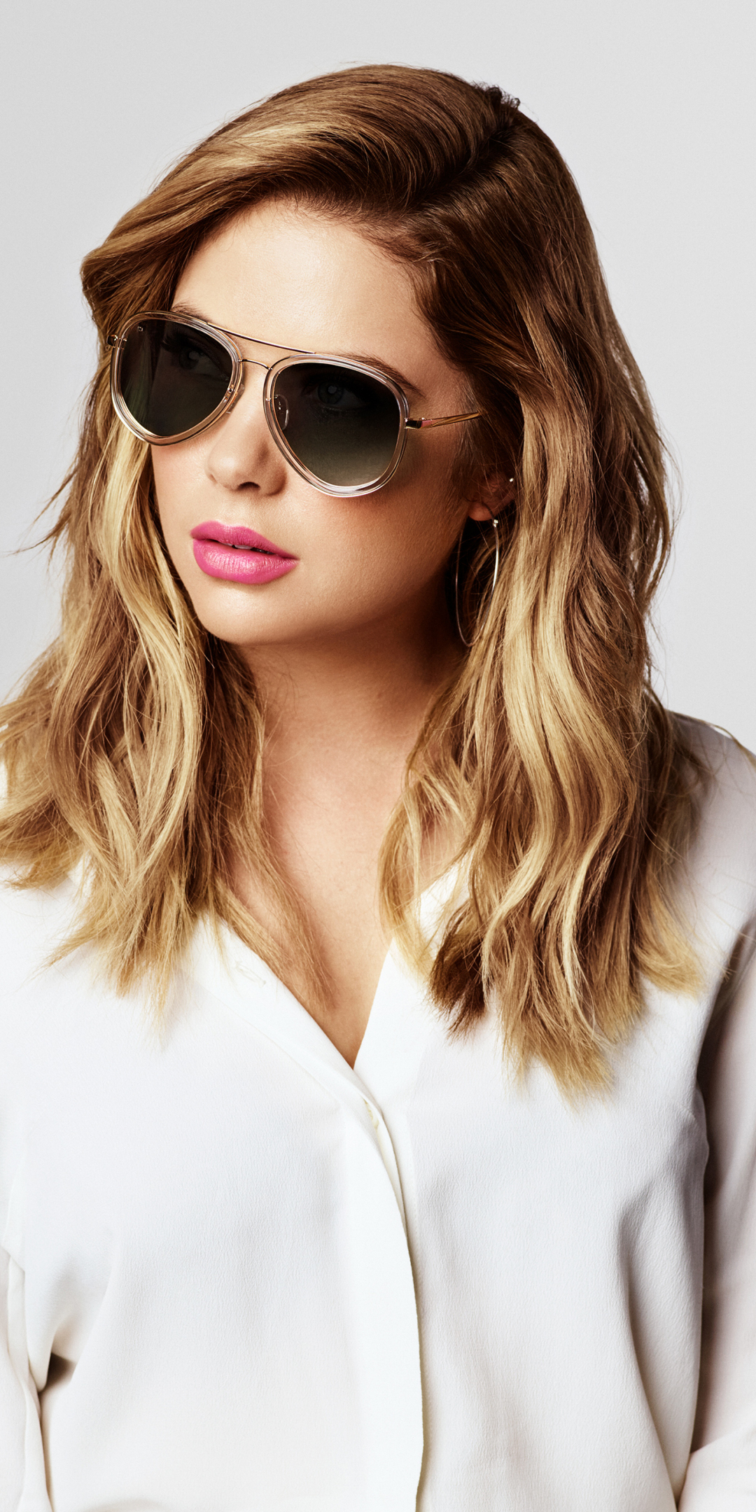 Ashley benson, sunglasses, blonde, 2017, 1080x2160 wallpaper