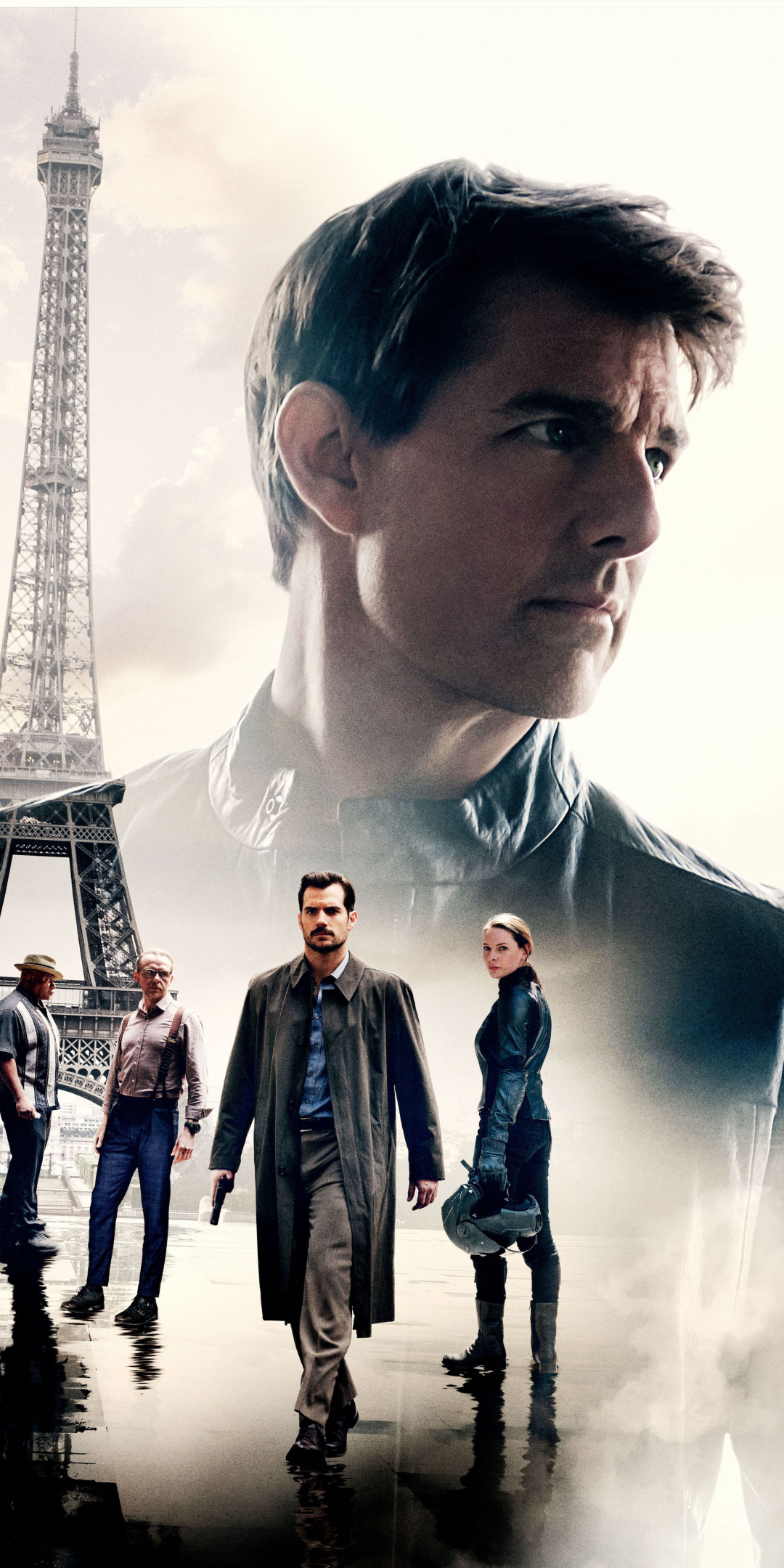 Tom Cruise, Mission: Impossible – Fallout, 2018 movie, poster, 1080x2160 wallpaper