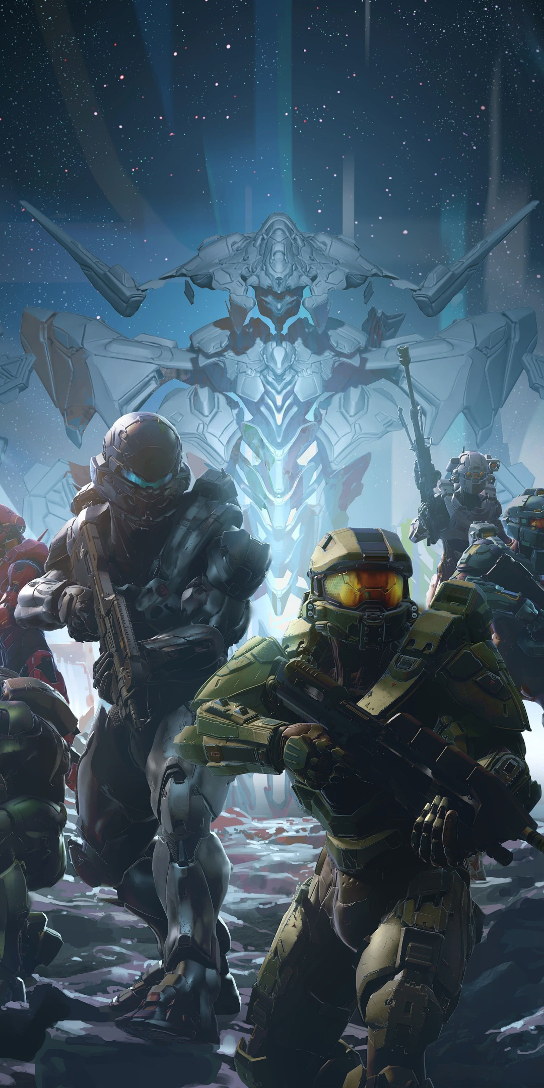 Halo 5: Guardians, video game, soldier, 1080x2160 wallpaper