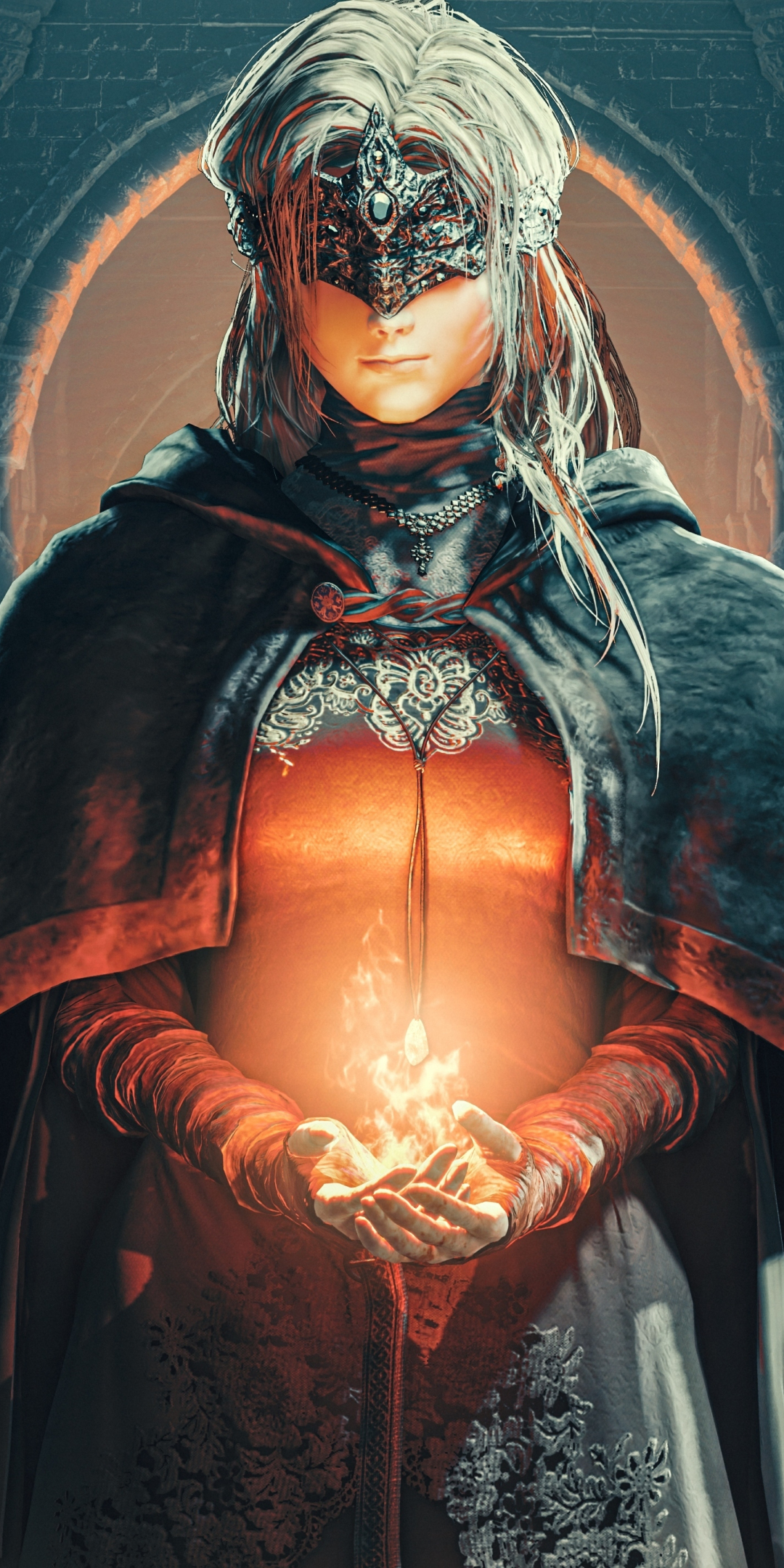 Dark Souls 3, video game, girl wizard character, 2022, 1080x2160 wallpaper