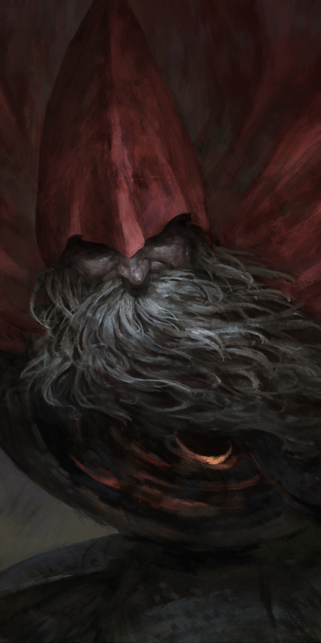 Big beard man, warrior, dark souls iii, art, 1080x2160 wallpaper