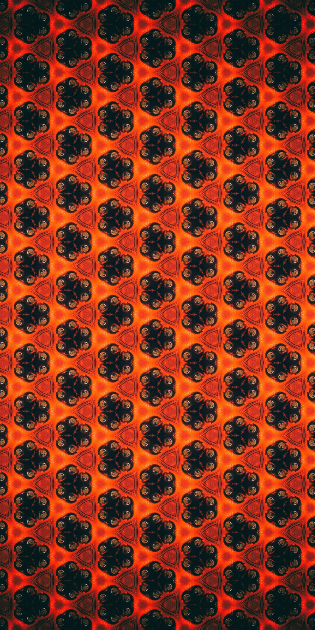 Patterns, flowers, shapes, abstract, 1080x2160 wallpaper