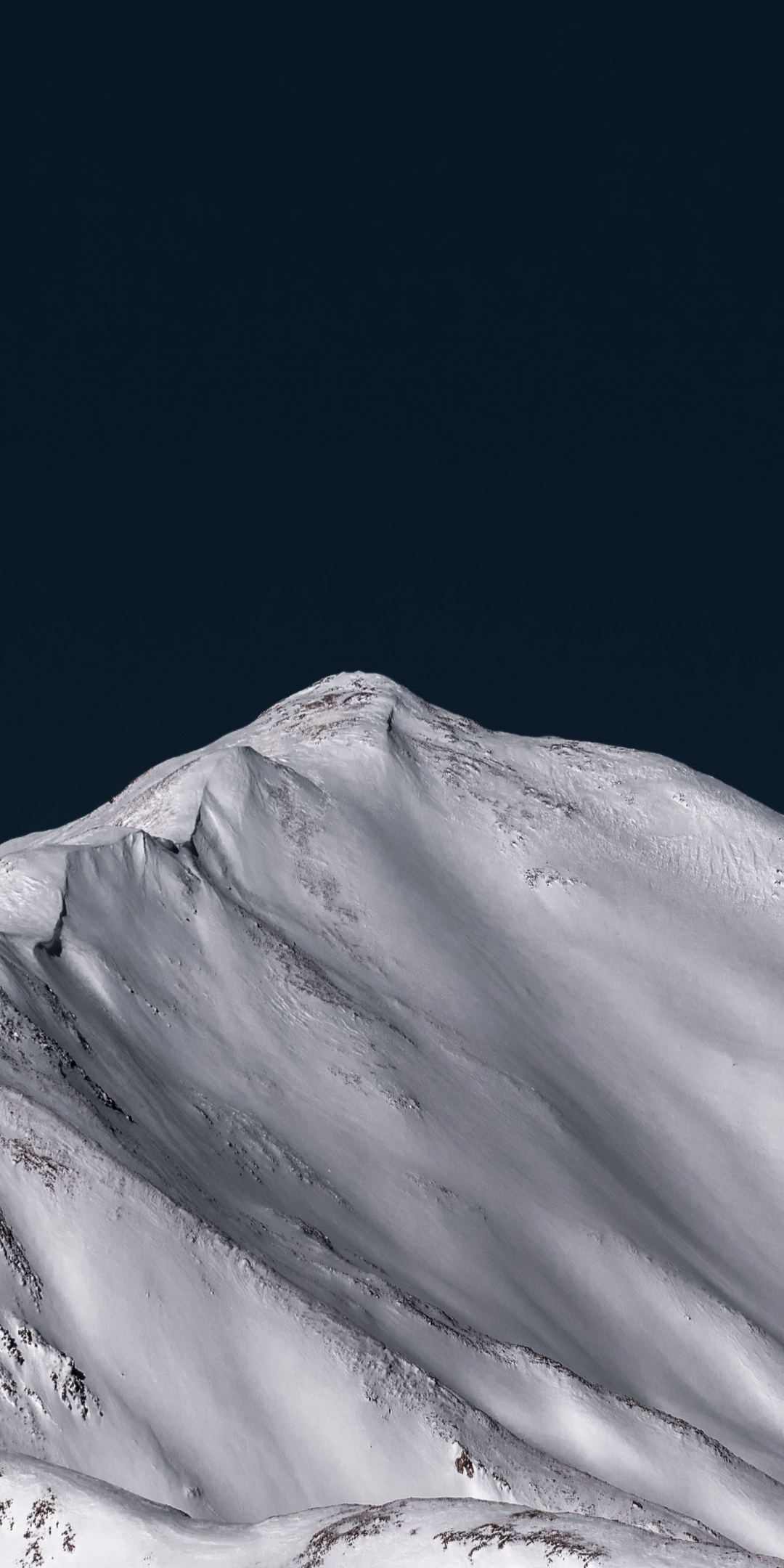 Glacier, mountain, snow, sunny day, 1080x2160 wallpaper