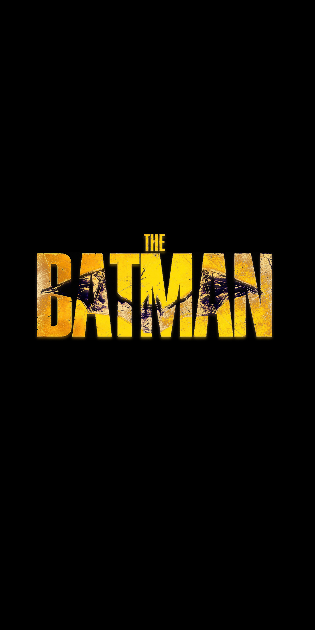 The batman movie, logo, 2021, 1080x2160 wallpaper