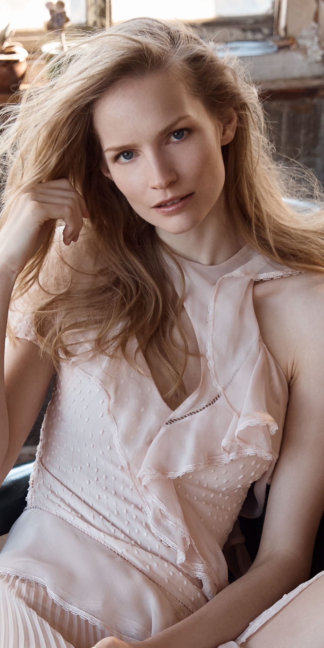 Katrin Thormann, Venice, model, celebrity, magazine, 1080x2160 wallpaper