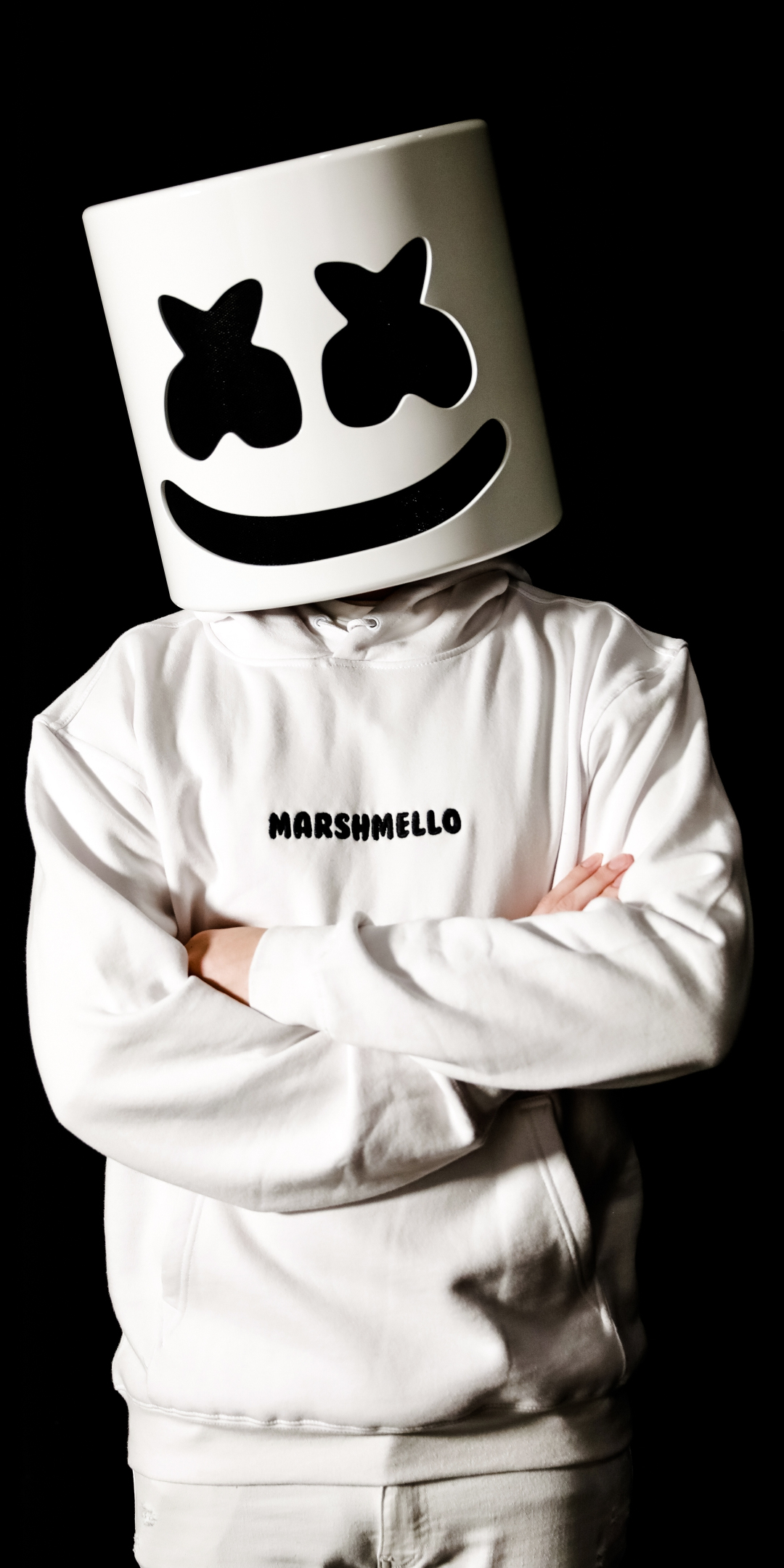 Marshmello, DJ musician, celebrity, 1080x2160 wallpaper