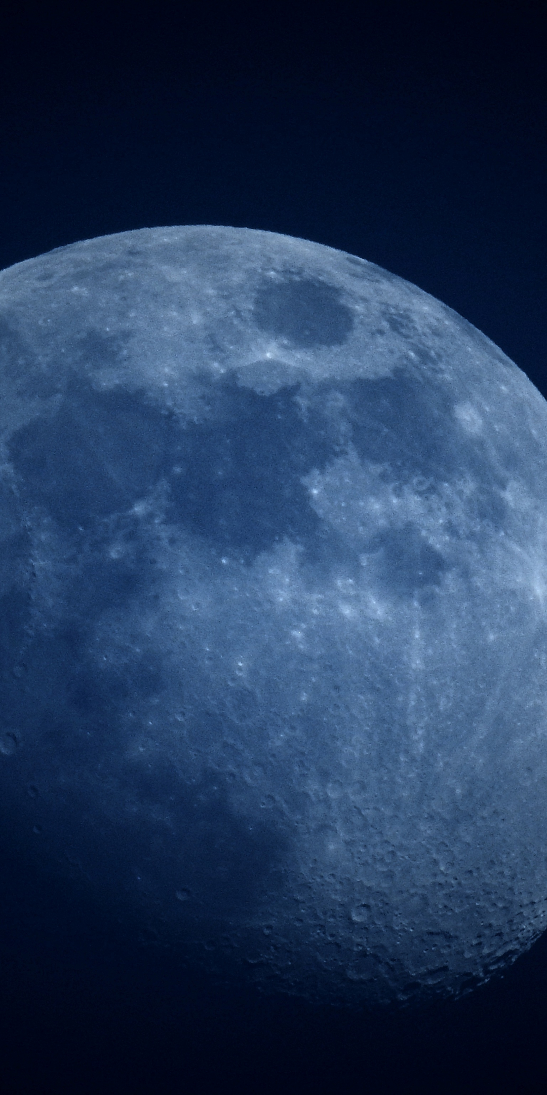 Moon, night, space, 1080x2160 wallpaper