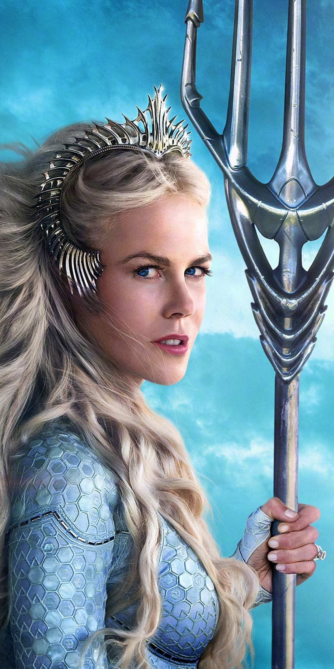 Nicole Kidman, Queen Atlanna, Aquaman, 2018, movie, 1080x2160 wallpaper