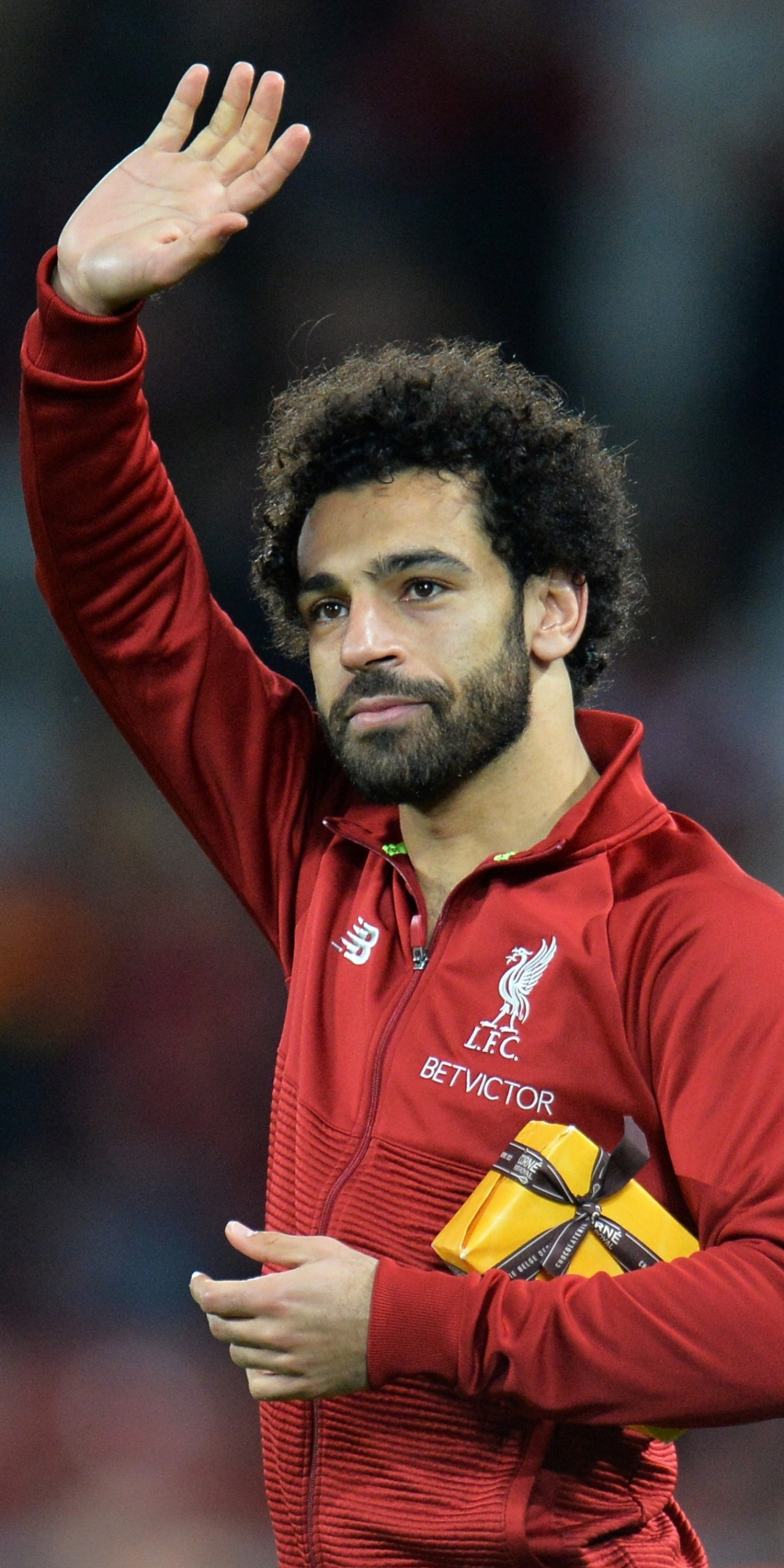 Liverpool, Footballer, Mohamed Salah, 1080x2160 wallpaper