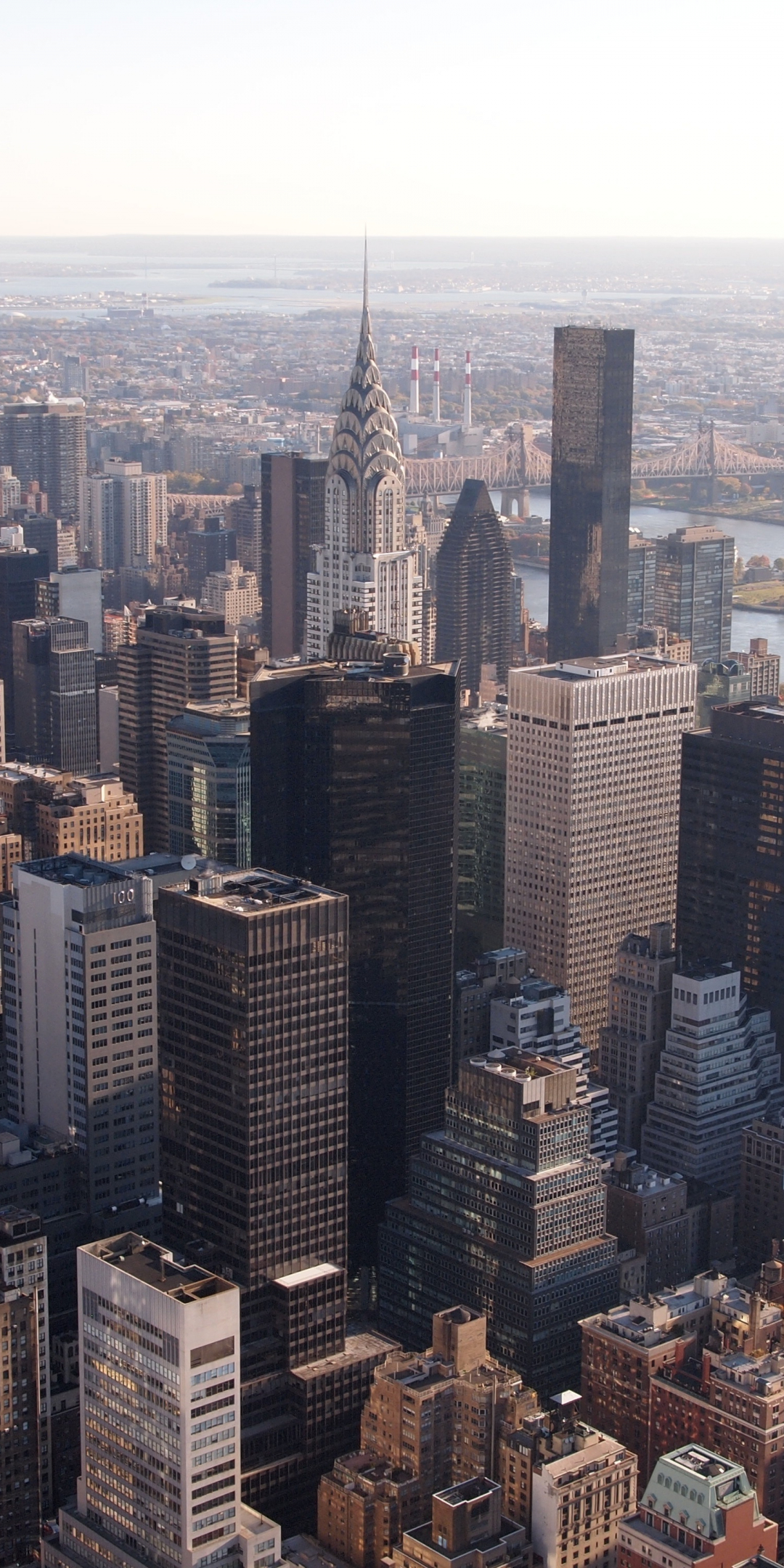 Manhattan, New York, buildings, cityscape, 1080x2160 wallpaper