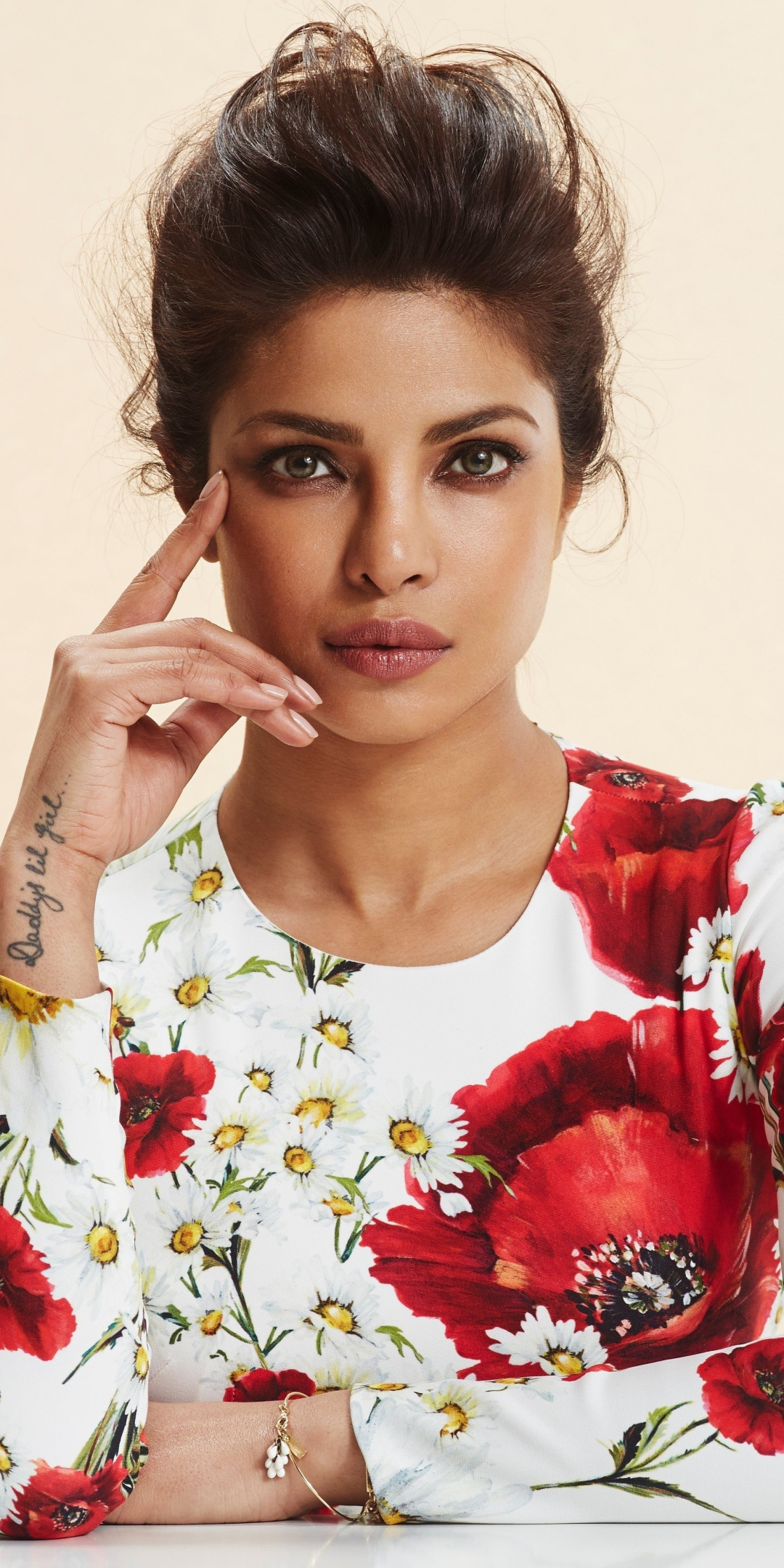 Gorgeous, Bollywood, actress, Priyanka Chopra, 1080x2160 wallpaper