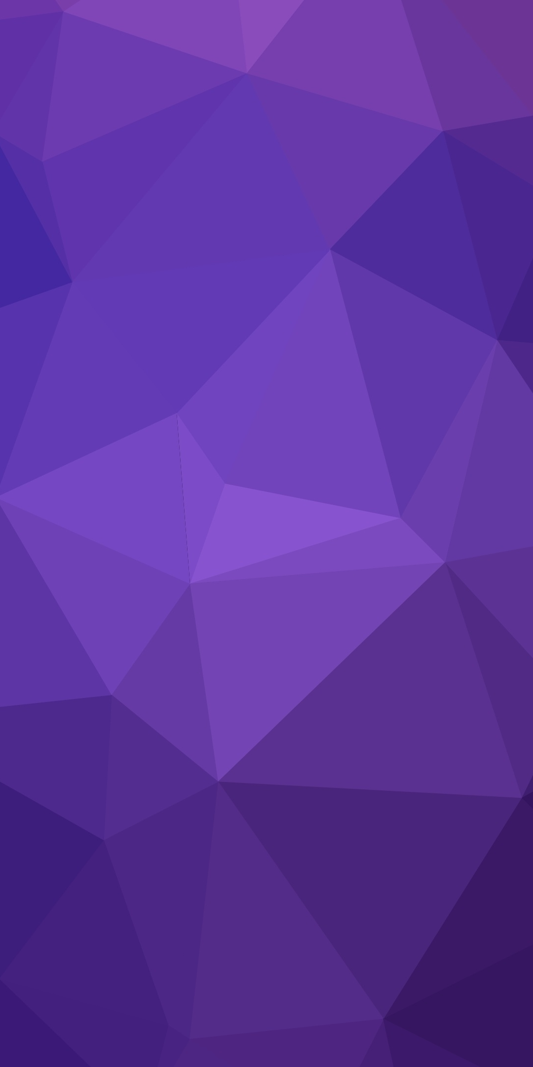 Geometry, triangles, gradient, purple, abstract, 1080x2160 wallpaper