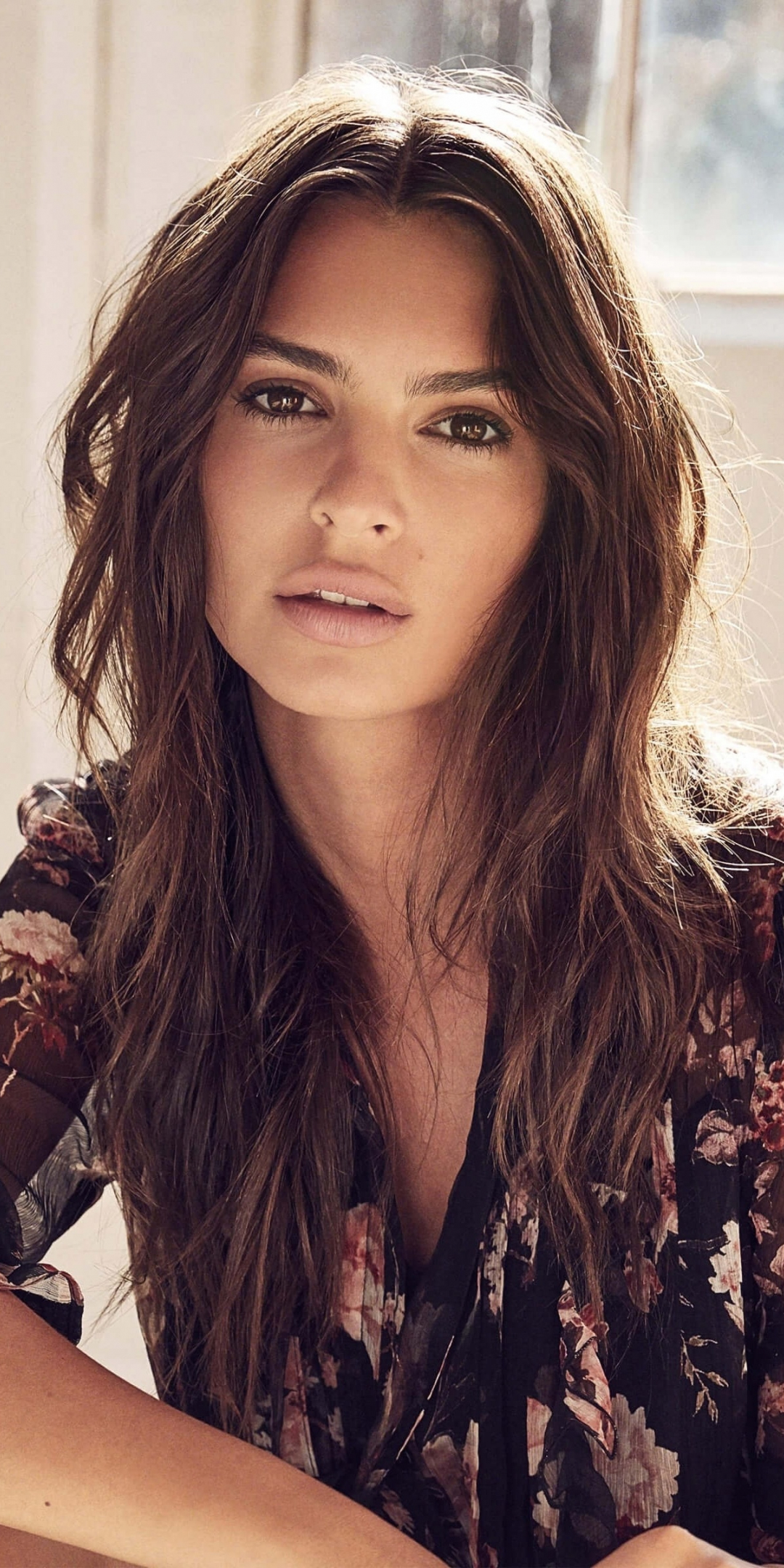 Pretty, Emily Ratajkowski, fashion model, 1080x2160 wallpaper