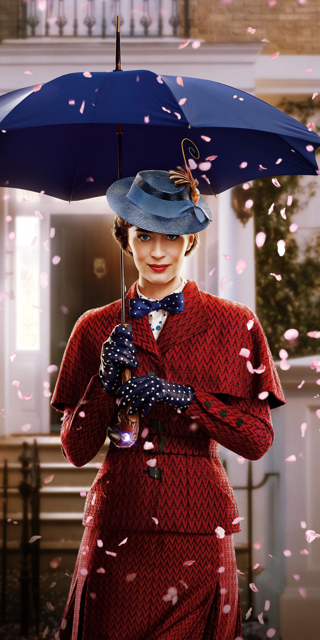 Mary Poppins Returns, Emily Blunt, 1080x2160 wallpaper