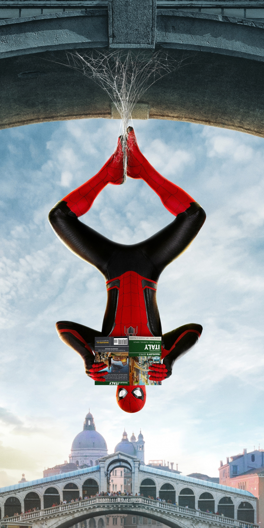 Spider-man: Far From Home, movie, read, 1080x2160 wallpaper