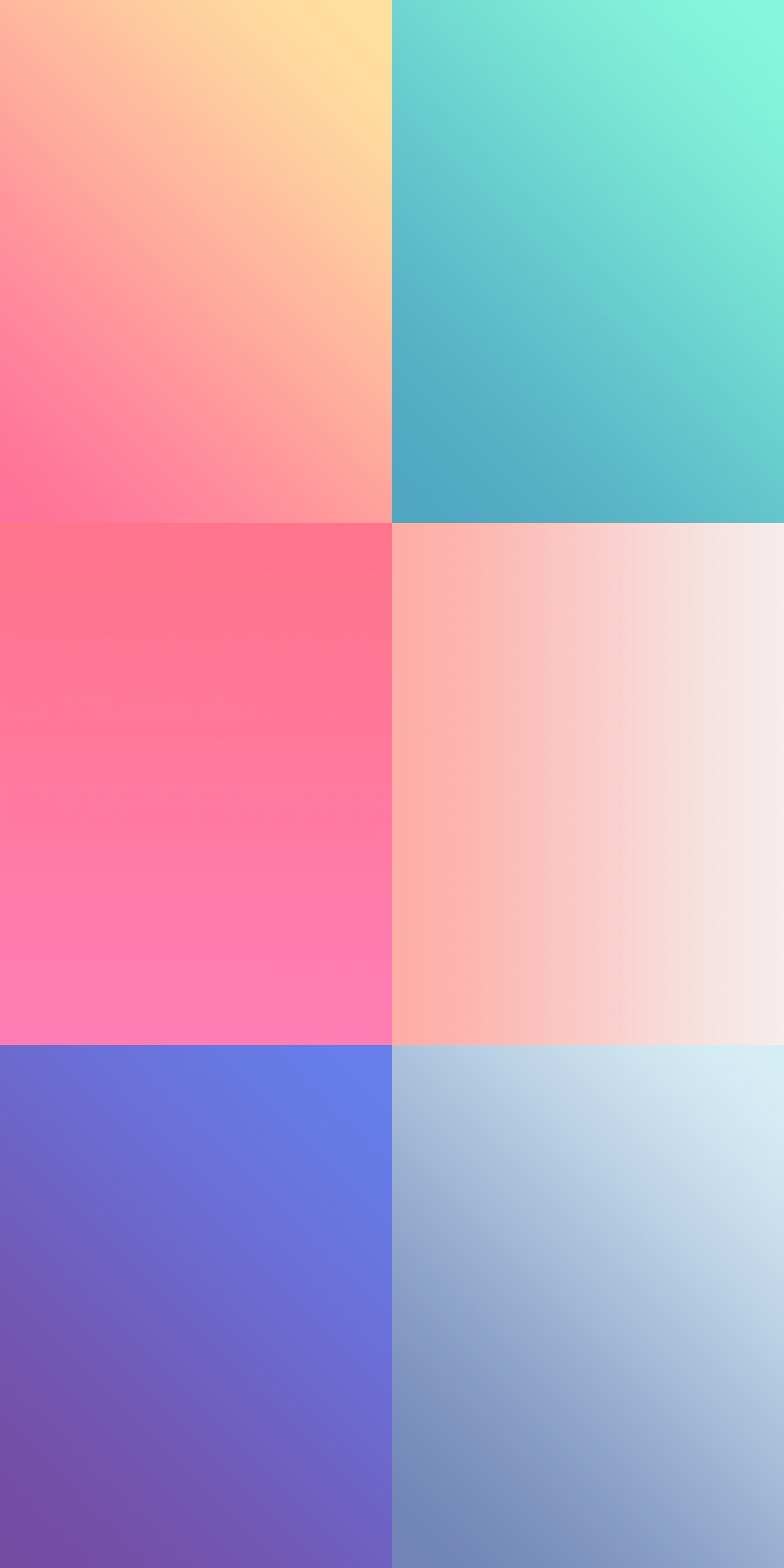 Gradient, squares, abstract, 1080x2160 wallpaper