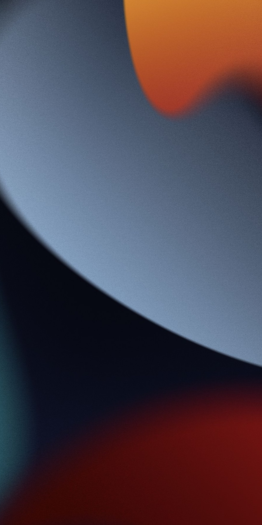iOS 15, blur shapes, abstraction, 1080x2160 wallpaper