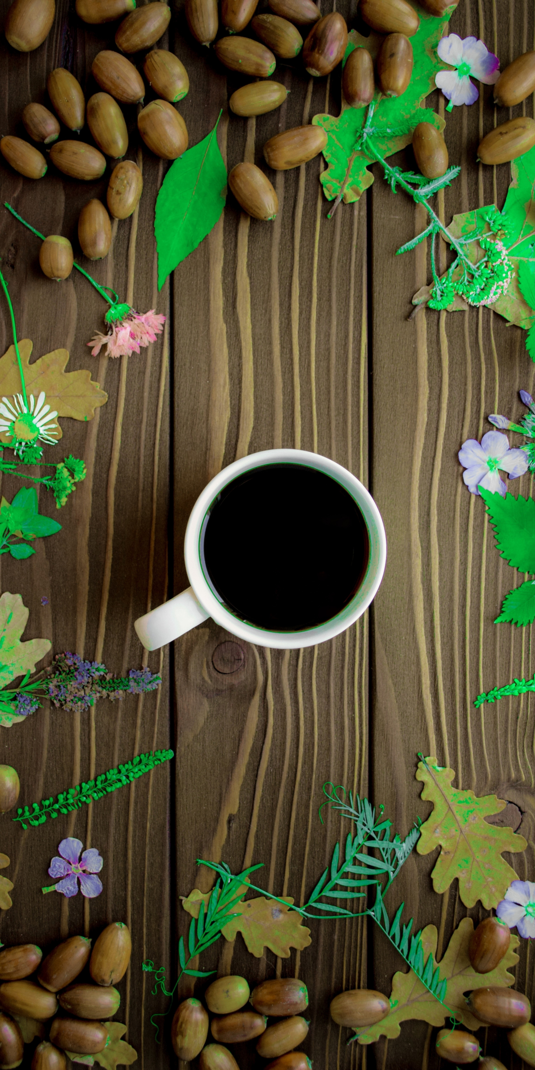 Black tea, cup, 1080x2160 wallpaper