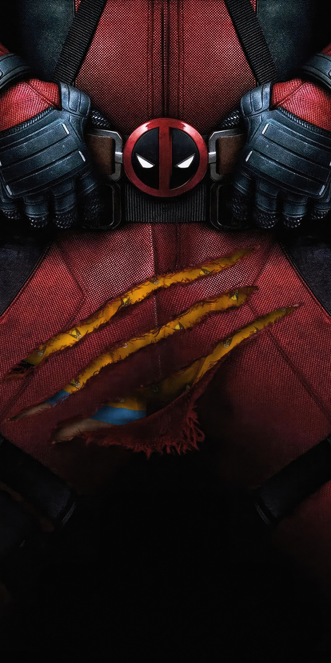 Deadpool 3, funny art, 1080x2160 wallpaper