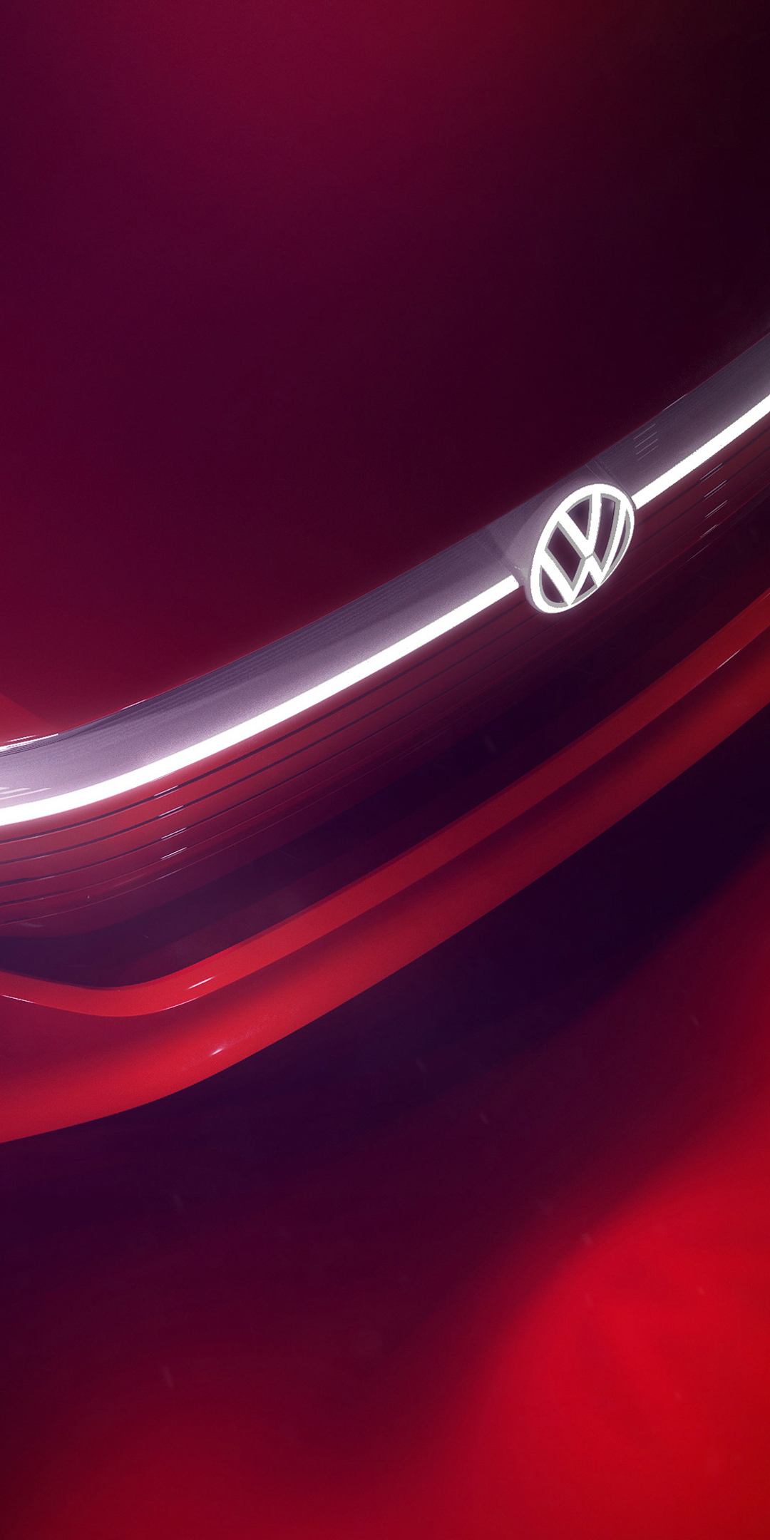 Volkswagen I.D. Vizzion, headlight, 2018, 1080x2160 wallpaper