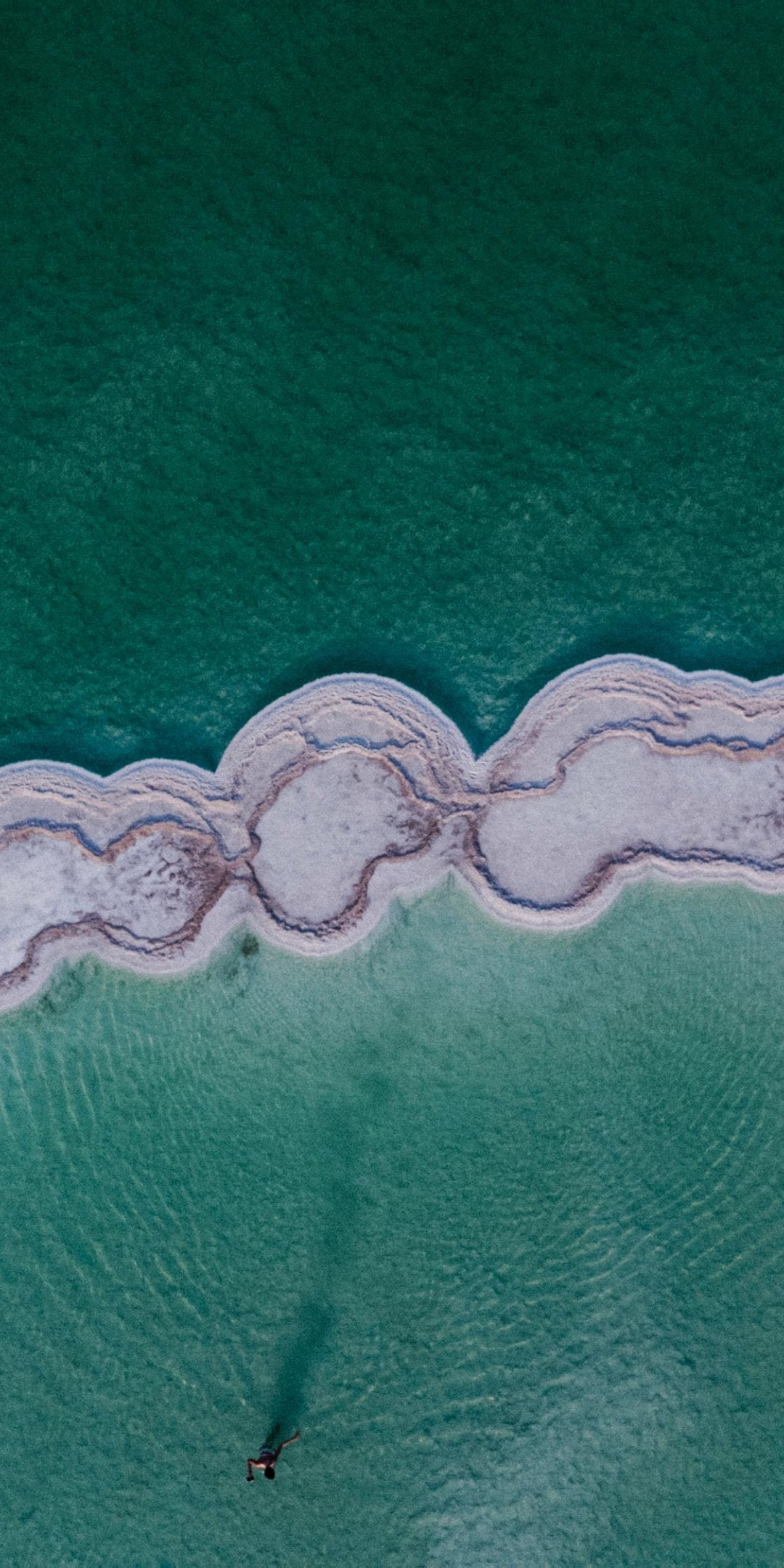 Aerial view, islands, sea, tropical beach, 1080x2160 wallpaper