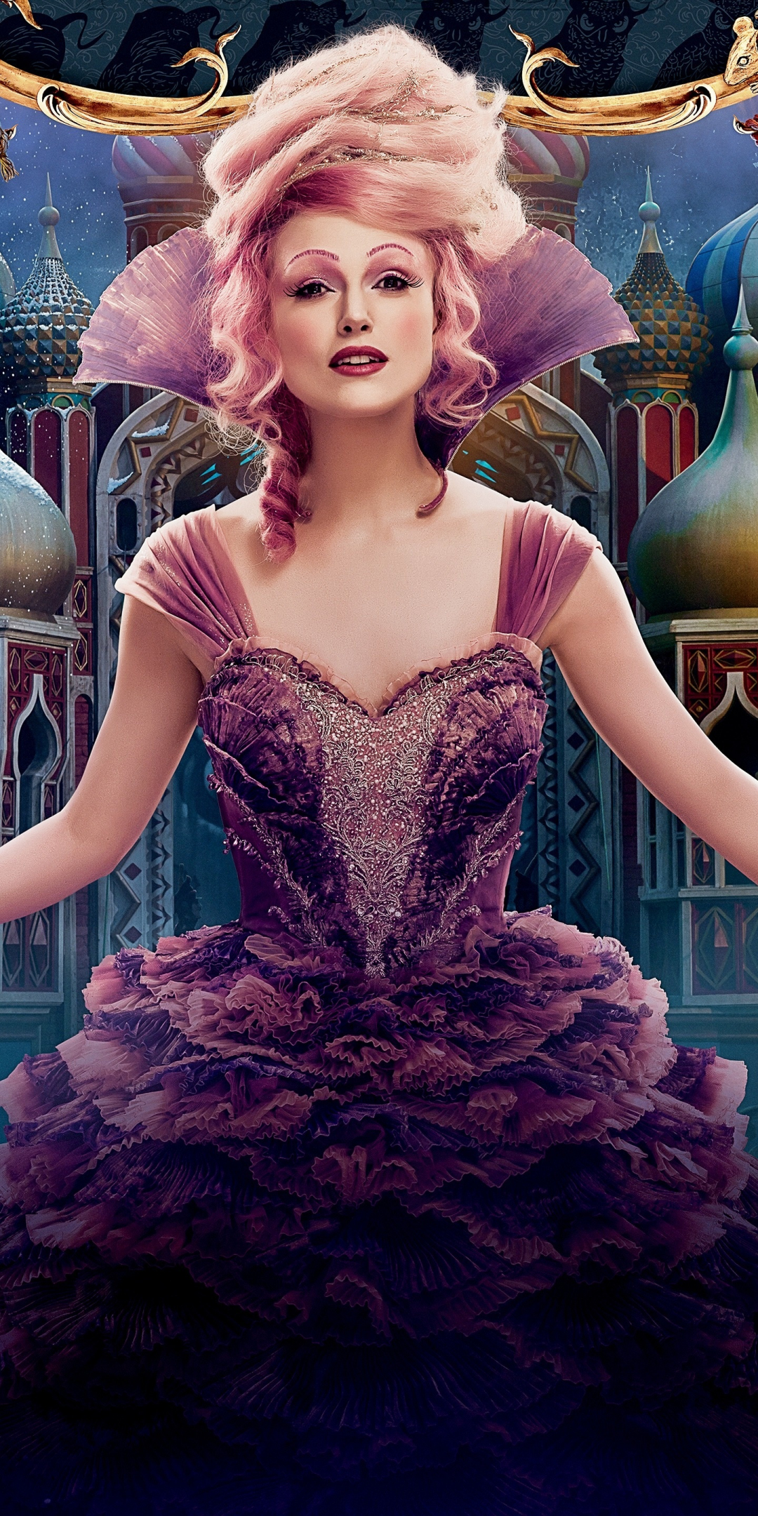 Movie, makeup, fairy, Keira Knightley, The Nutcracker and The Four Realms, 1080x2160 wallpaper