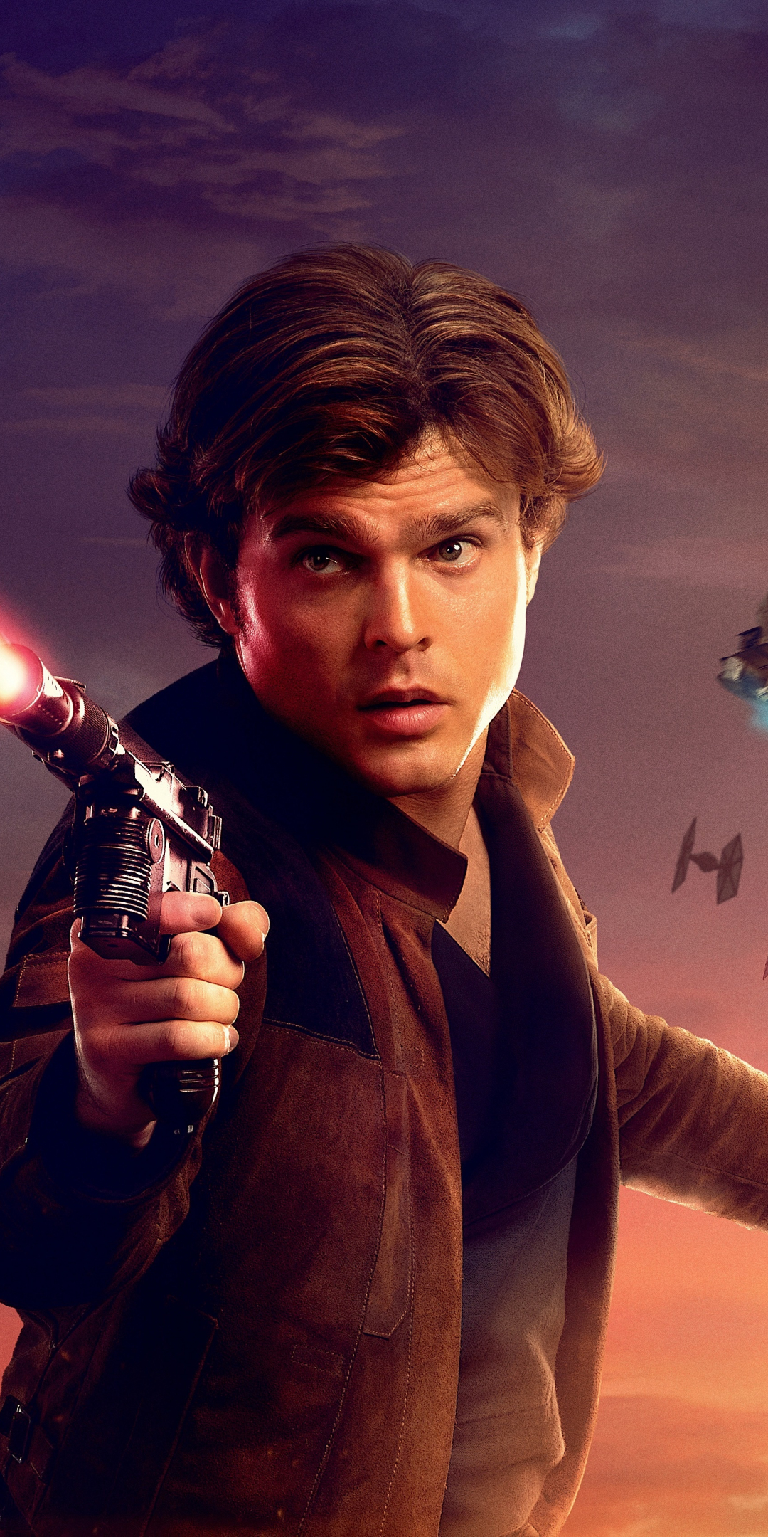 Solo: A Star Wars Story, Alden Ehrenreich, Han Solo, 1080x2160 wallpaper