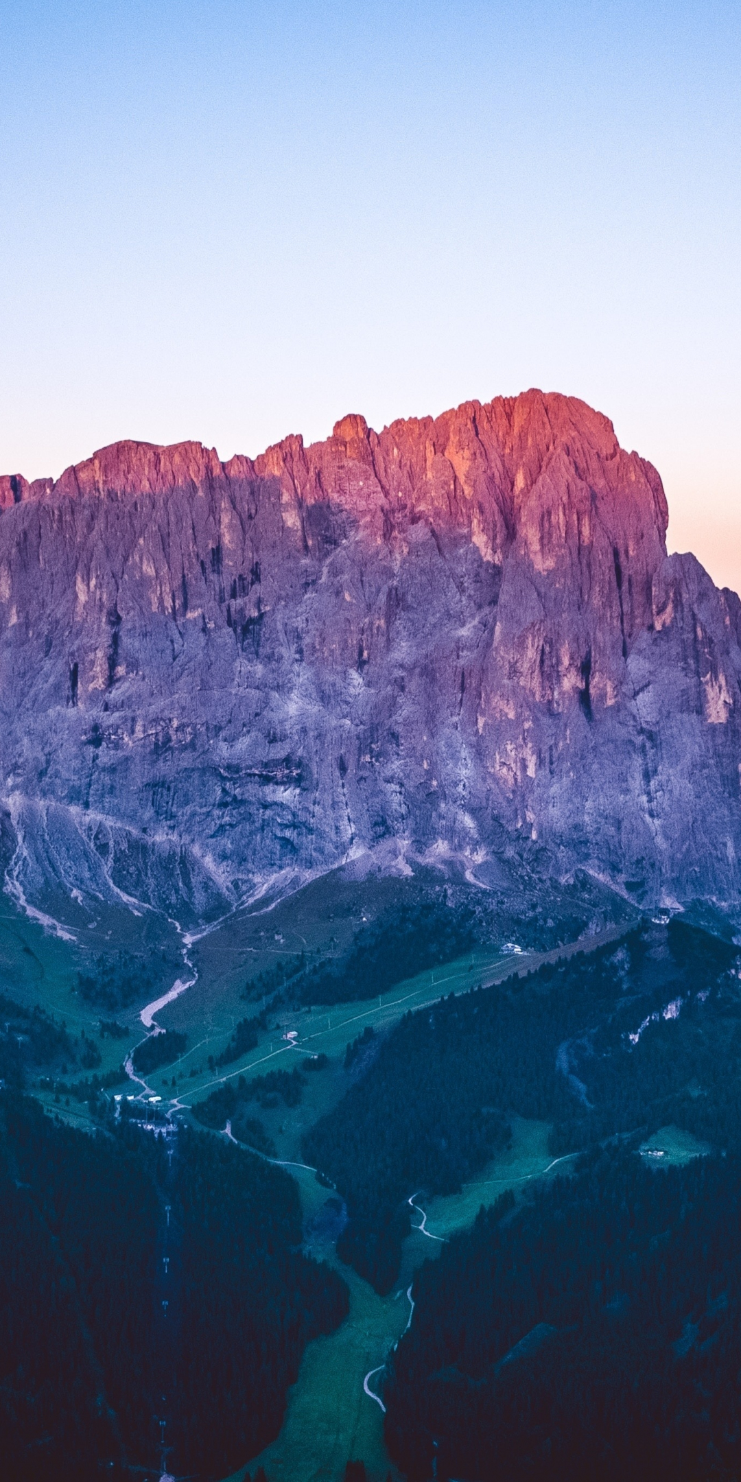 Mountain's peak, rocks, south Tyrol, Italy, nature, 1080x2160 wallpaper