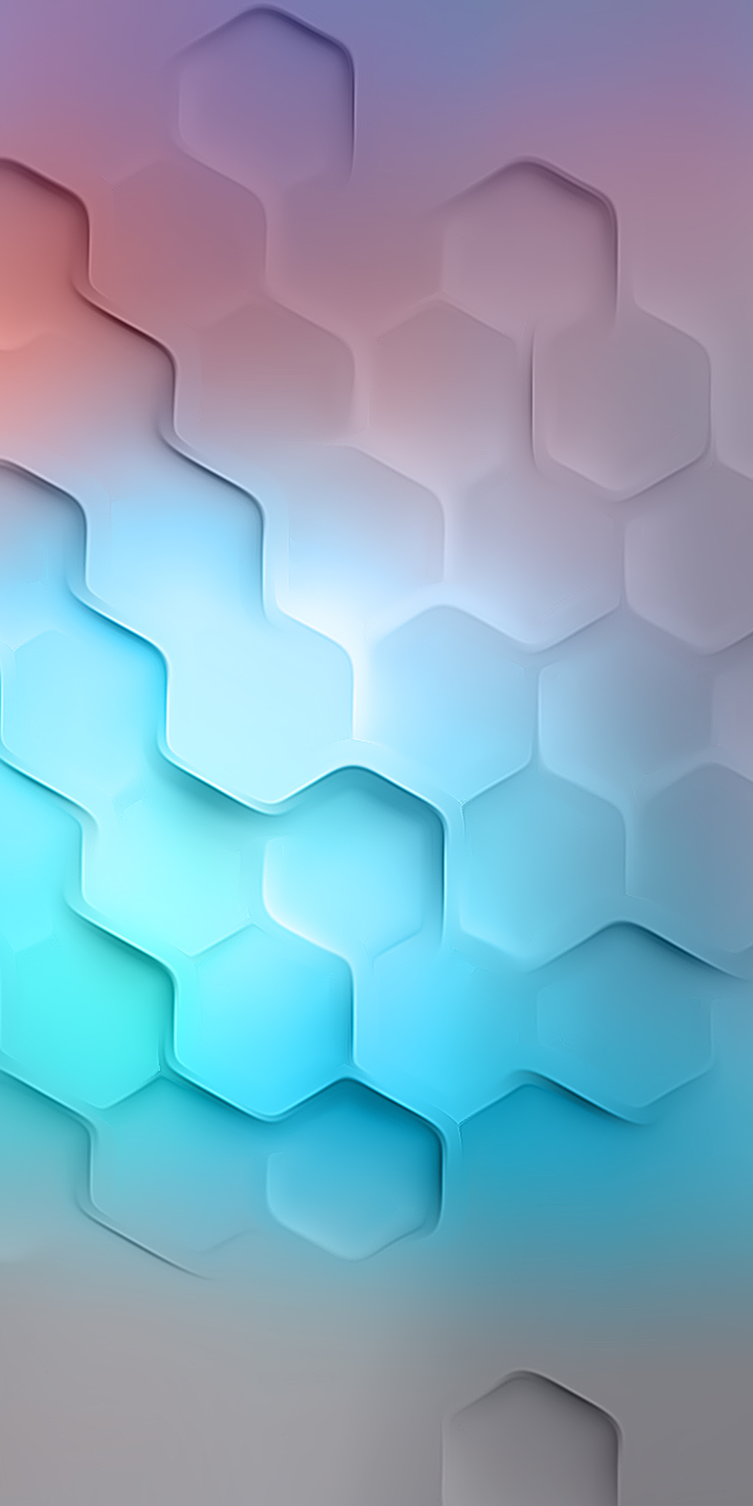 White polygon, hexagons, texture, abstract, 1080x2160 wallpaper