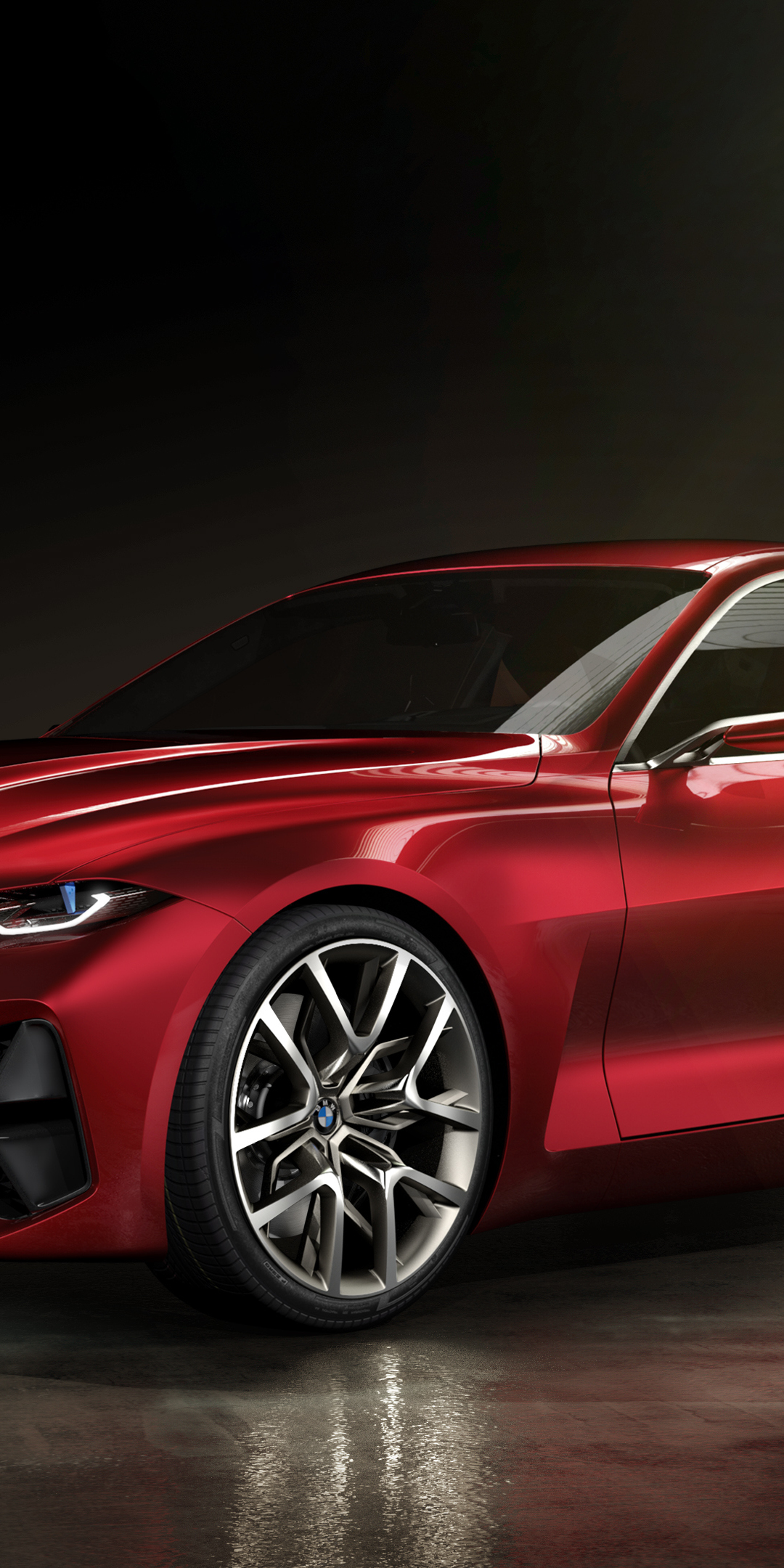2019 car, BMW concept 4, BMW, 1080x2160 wallpaper
