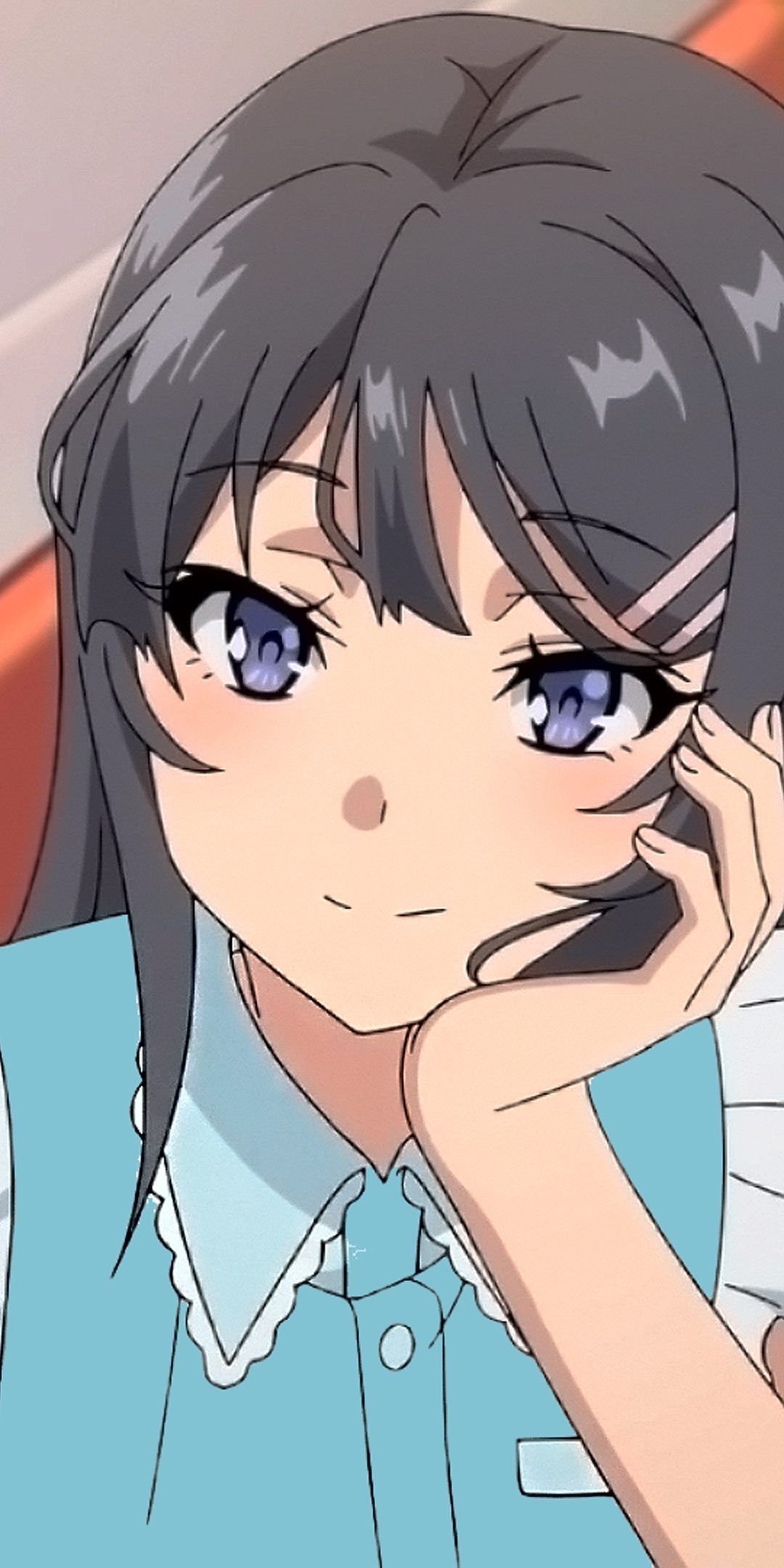 Cute, anime girl, Sakurajima Mai, 1080x2160 wallpaper
