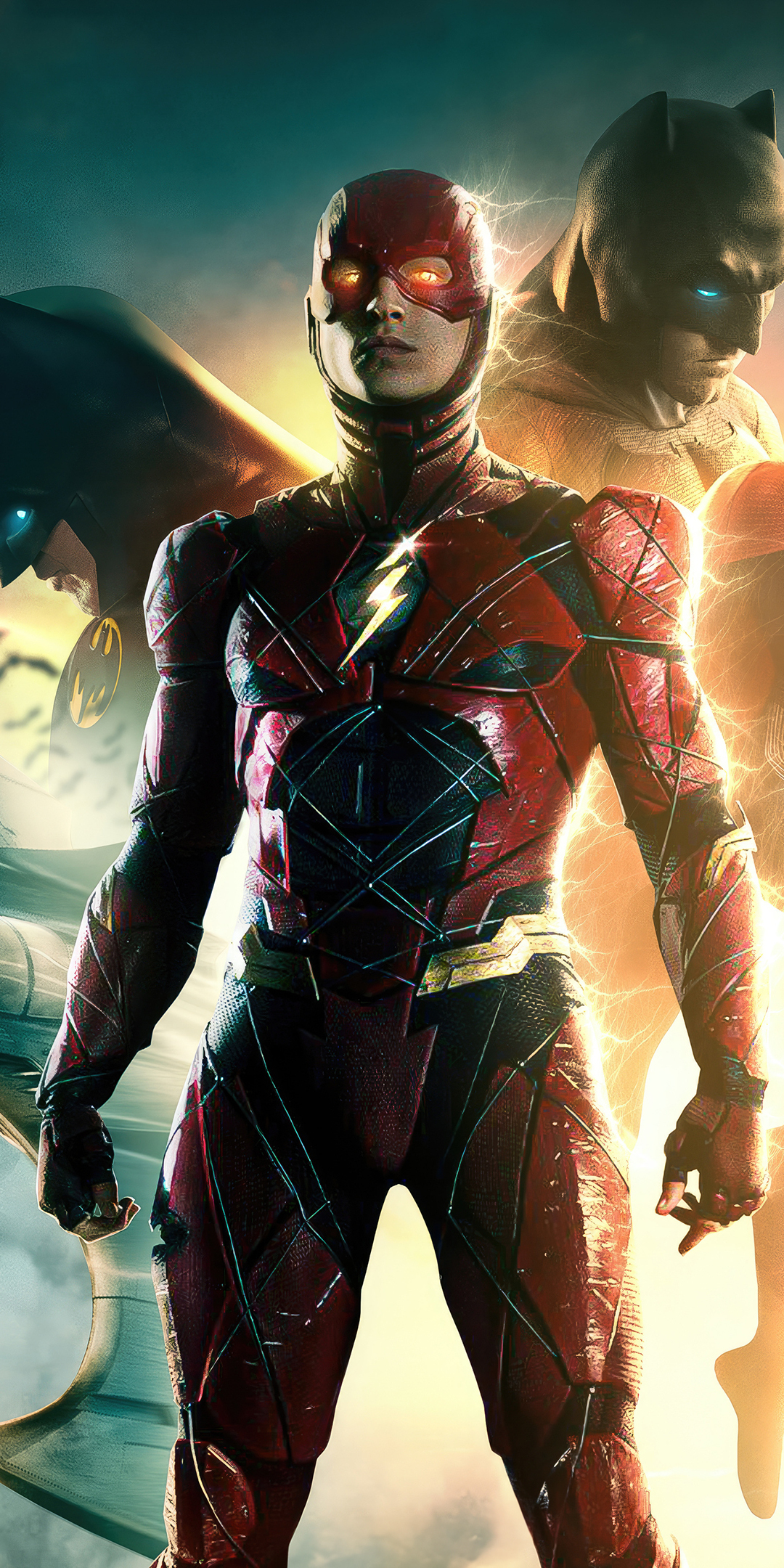 The Flash movie, 2023 movie, heroes, 1080x2160 wallpaper