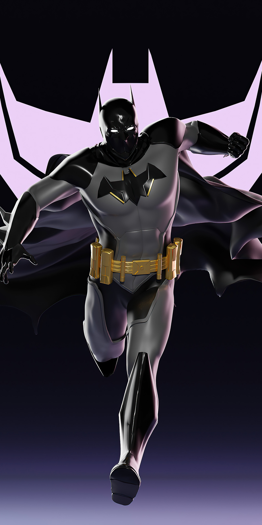 The Next Batman, fan art, 1080x2160 wallpaper