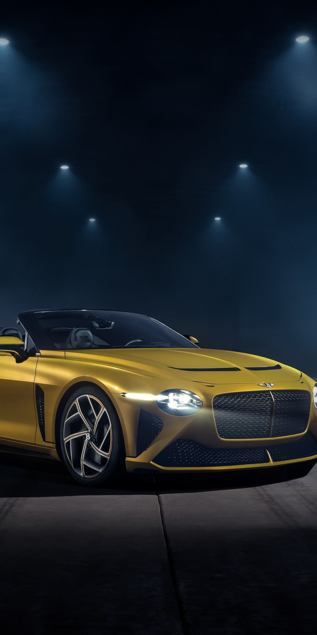 Luxury car, Bentley Mulliner Bacalar, auto show, 1080x2160 wallpaper