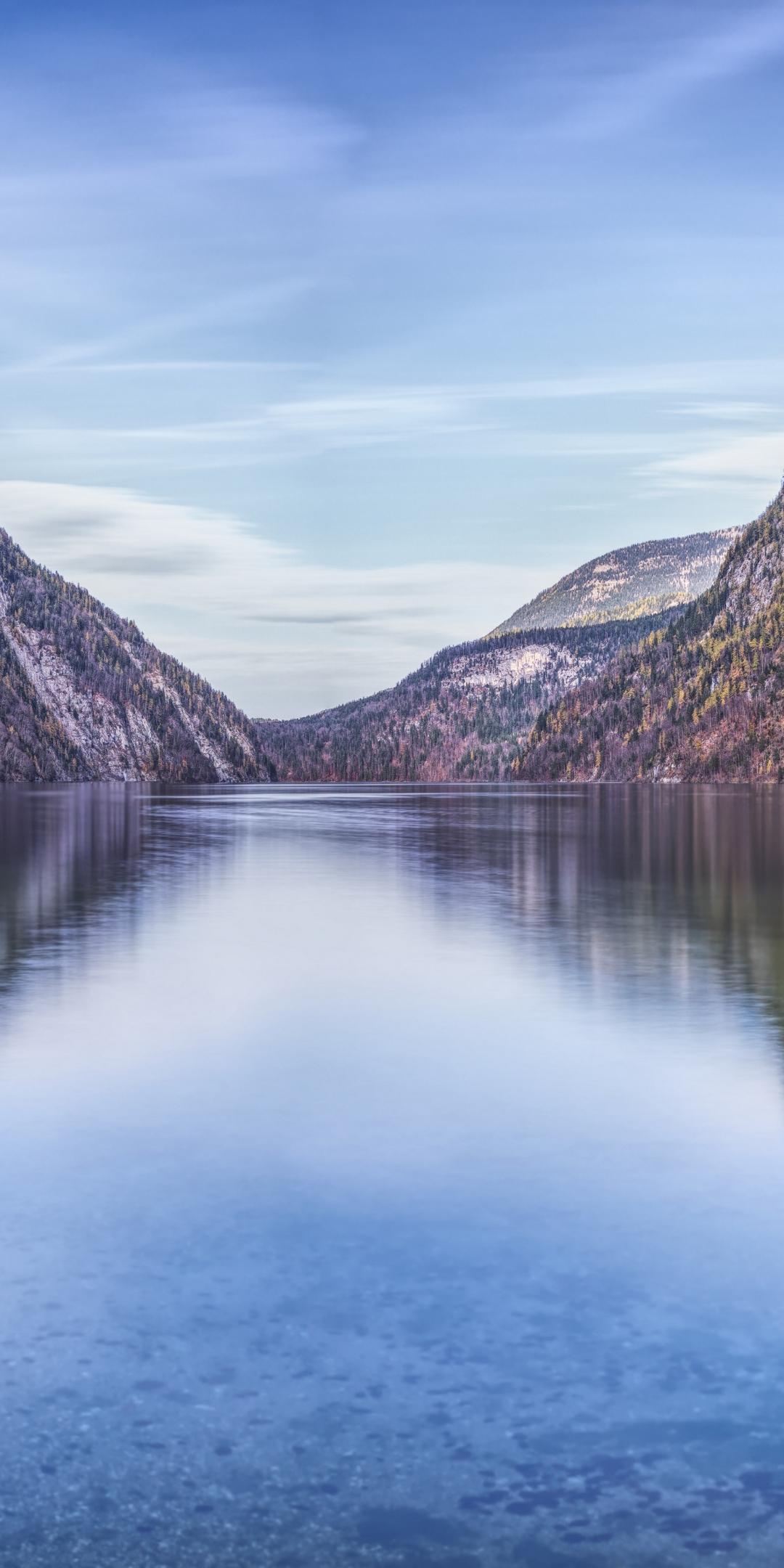Mountains, lake, reflections, 1080x2160 wallpaper