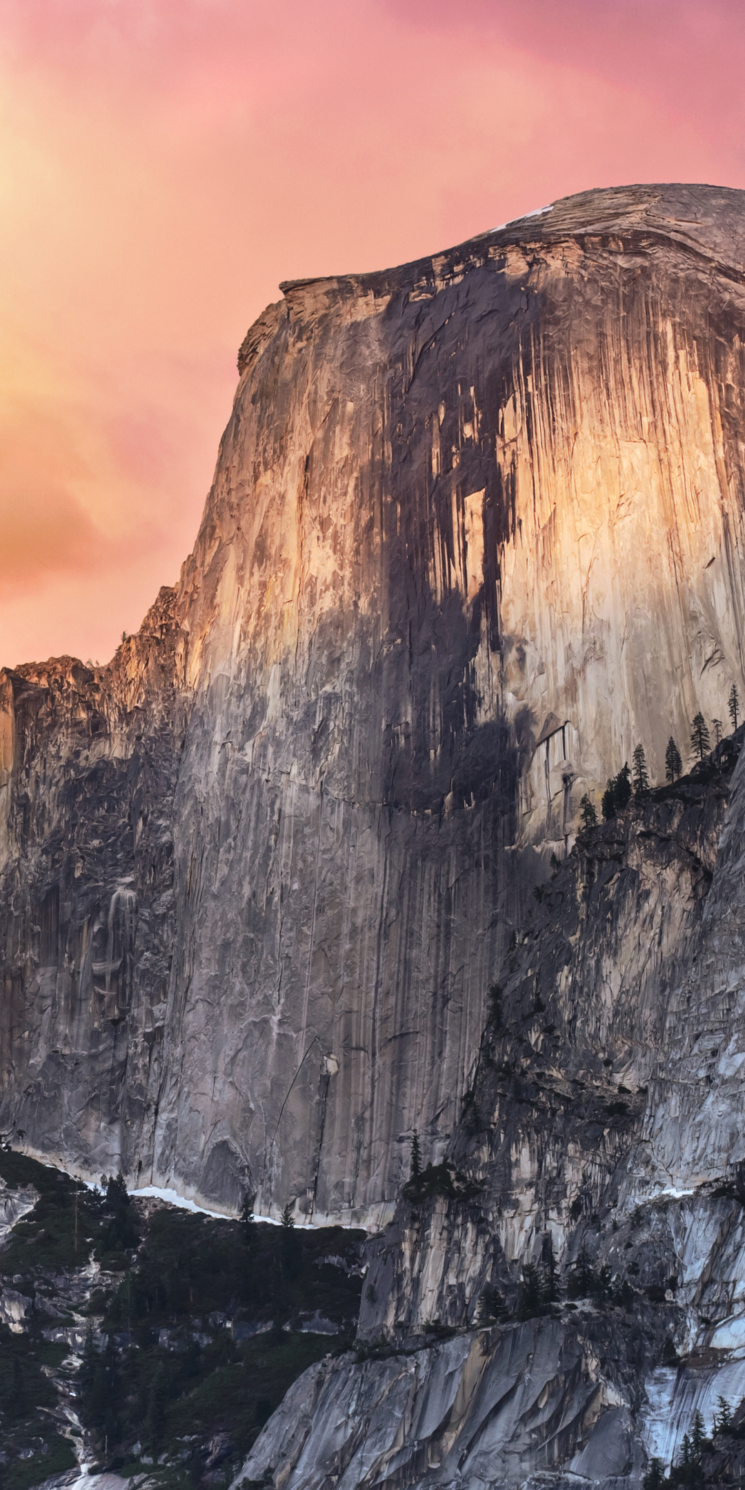 Half dome, Yosemite Valley, national park, mountains, 1080x2160 wallpaper
