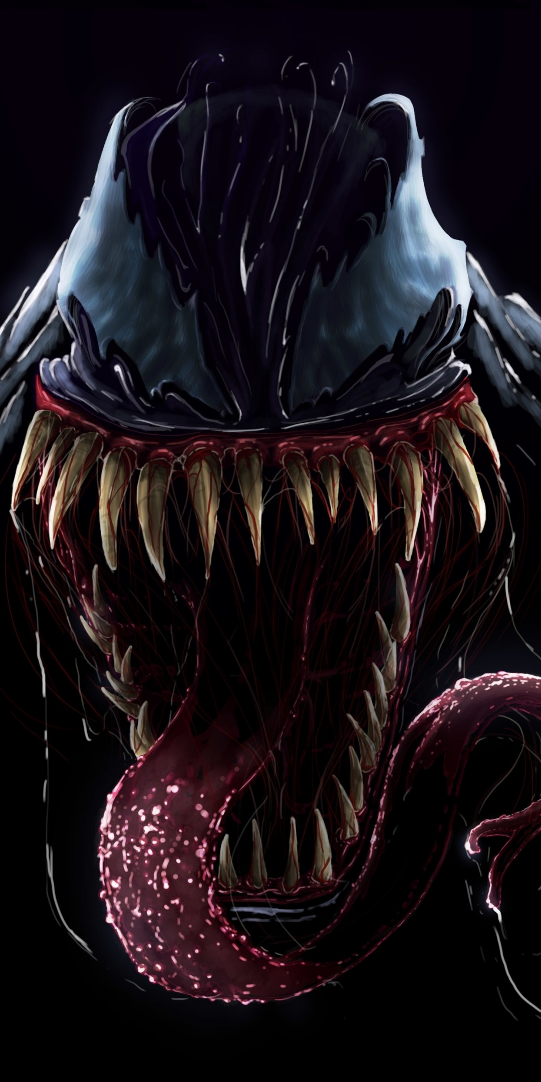 Artwork, villain, Venom, 1080x2160 wallpaper