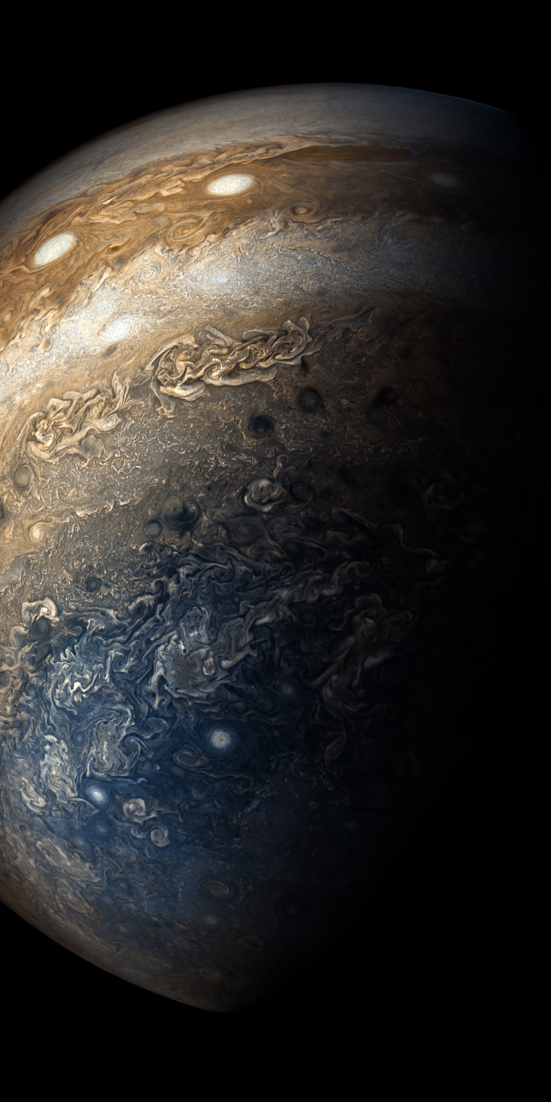 Planet, Jupiter, space, 1080x2160 wallpaper