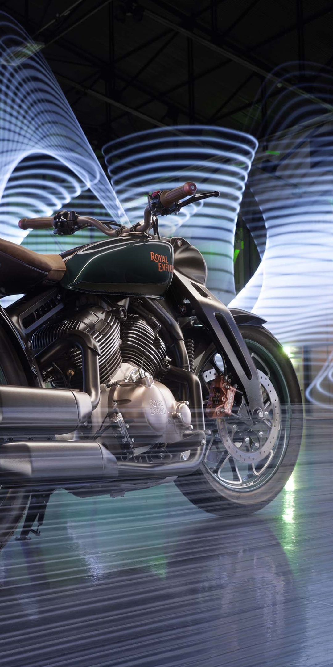 Royal Enfield KX concept, motorcycle, 1080x2160 wallpaper