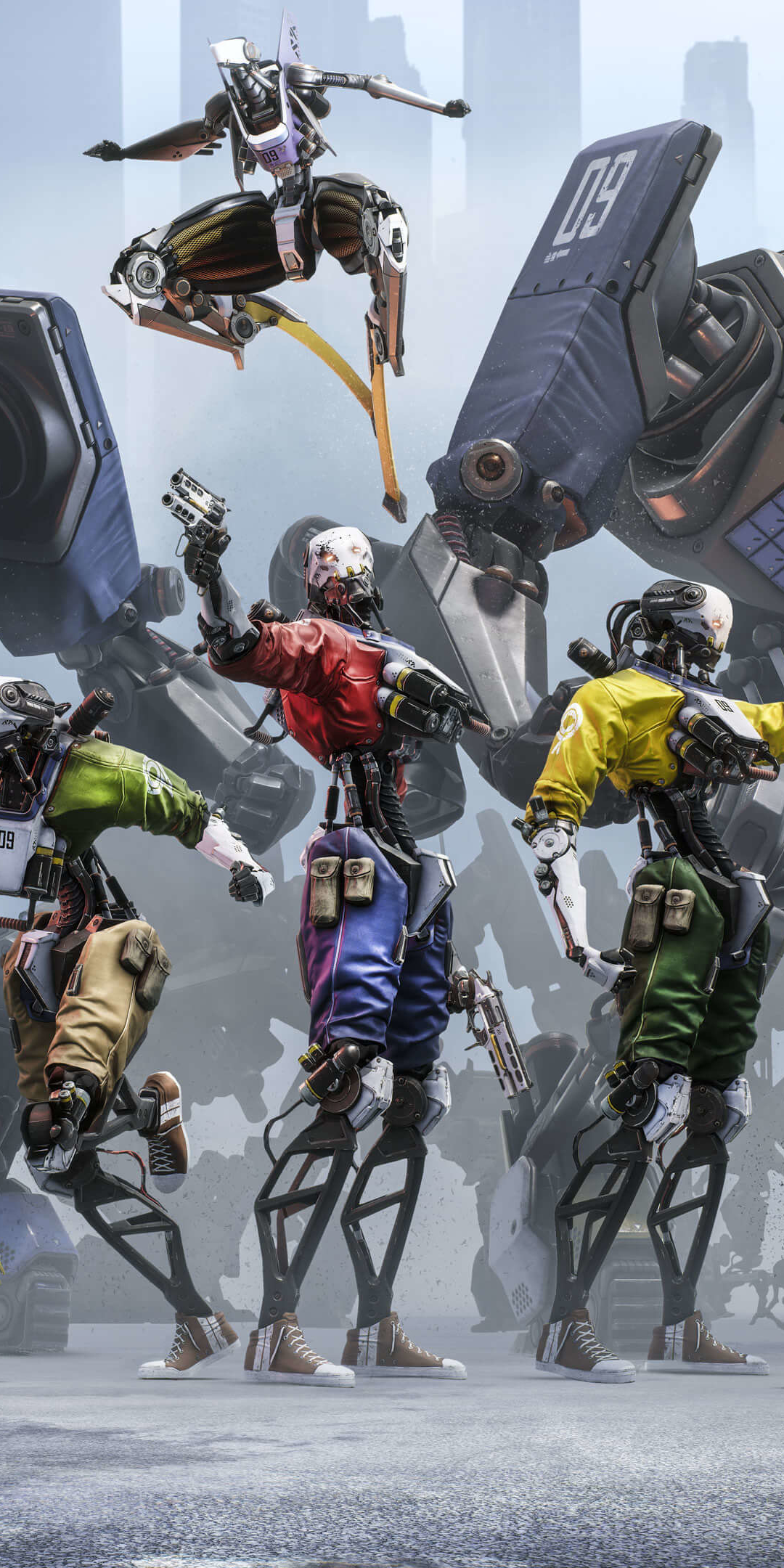 Robo Recall, fighters, video game, 1080x2160 wallpaper