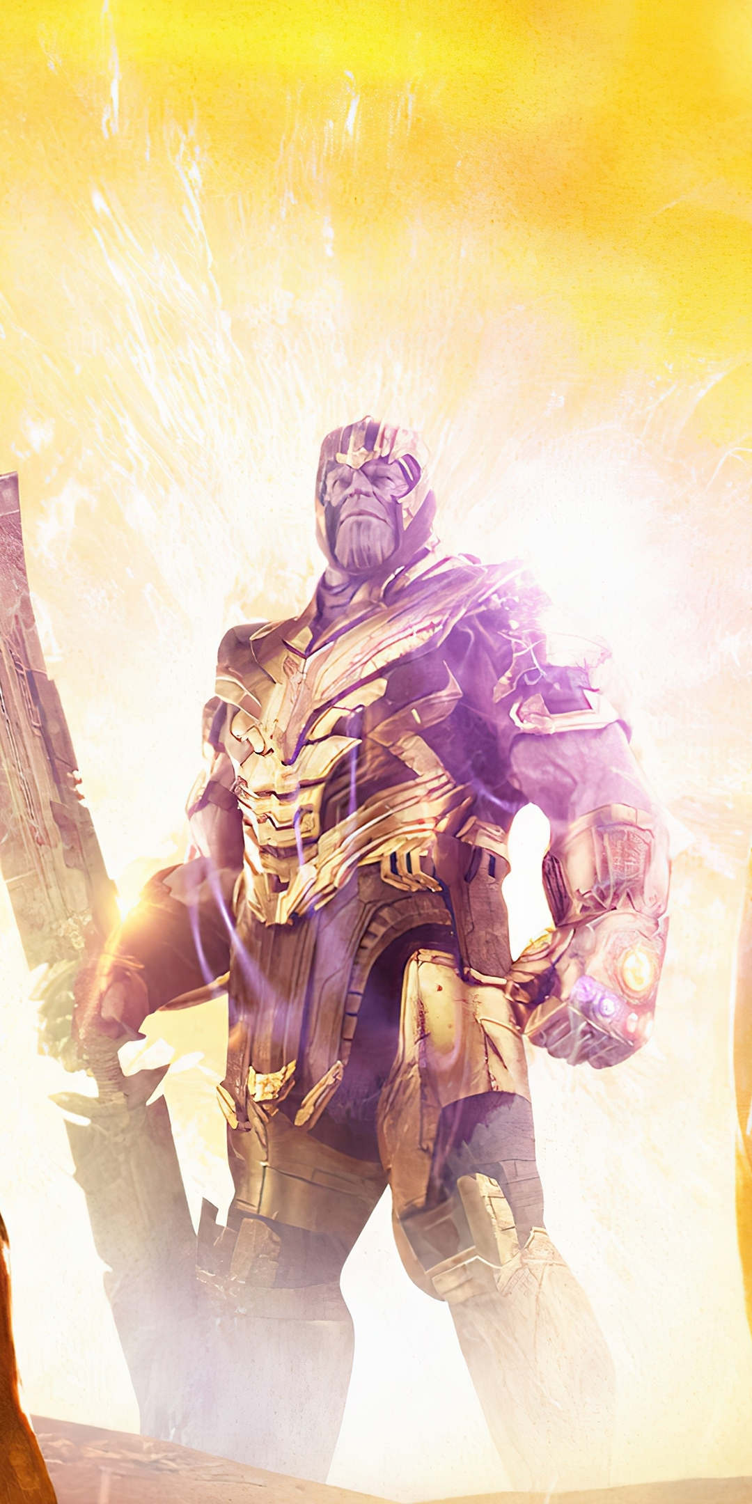 Mighty Thanos, Avengers: End Game, movie, 1080x2160 wallpaper