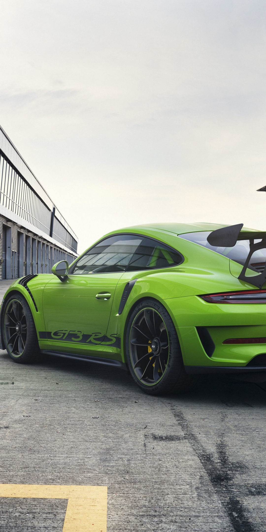 Limited Edition, Porsche 911 GT3 RS, 2018 car, rear, 1080x2160 wallpaper