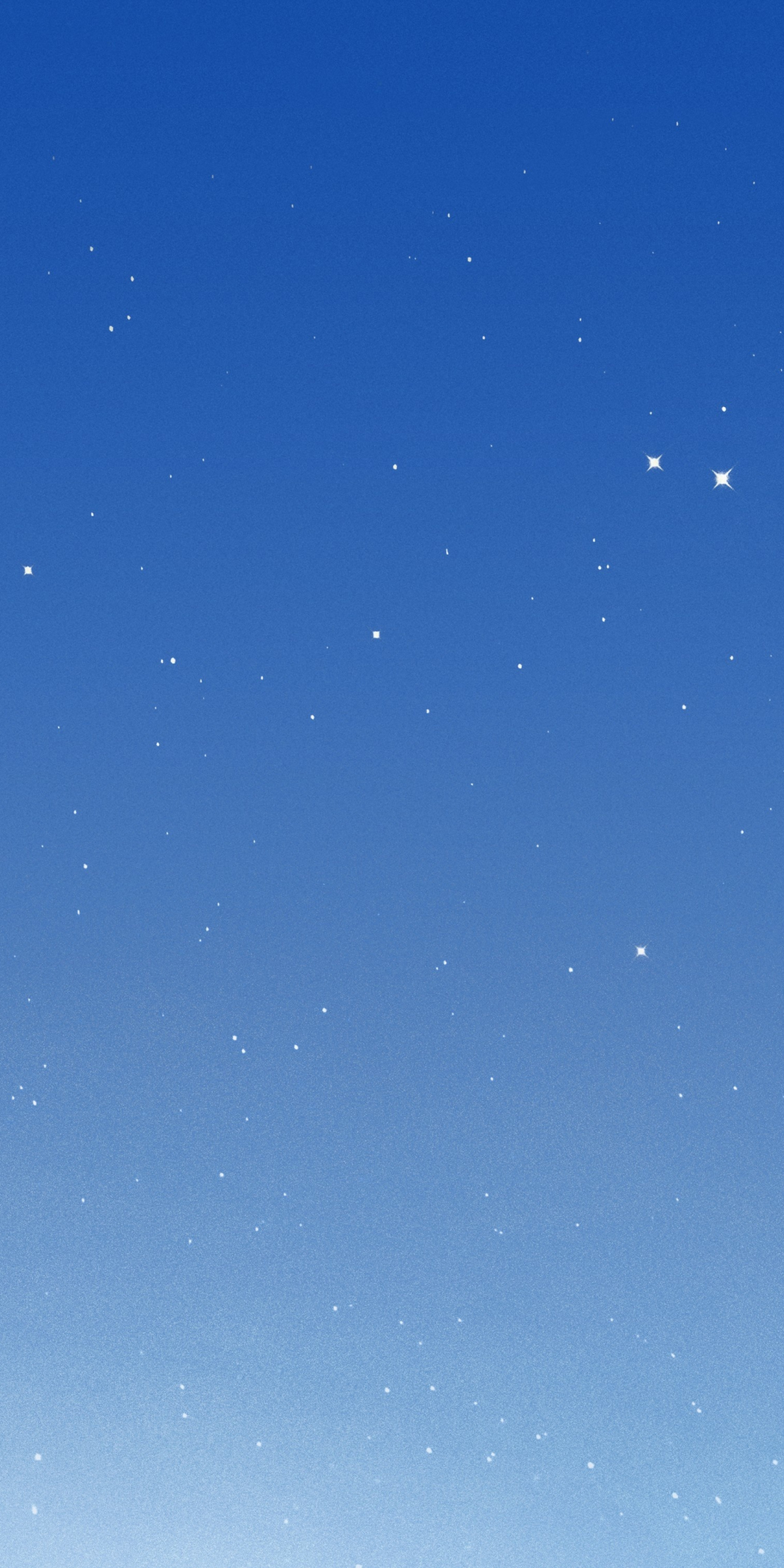 Clear sky, sky, blue, stars, evening, 1080x2160 wallpaper