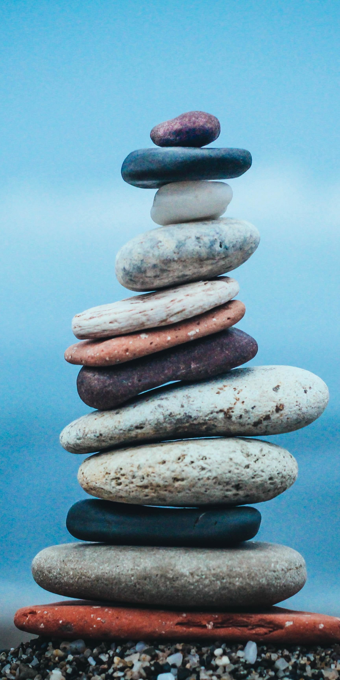 Zen, balanced, stones, 1080x2160 wallpaper
