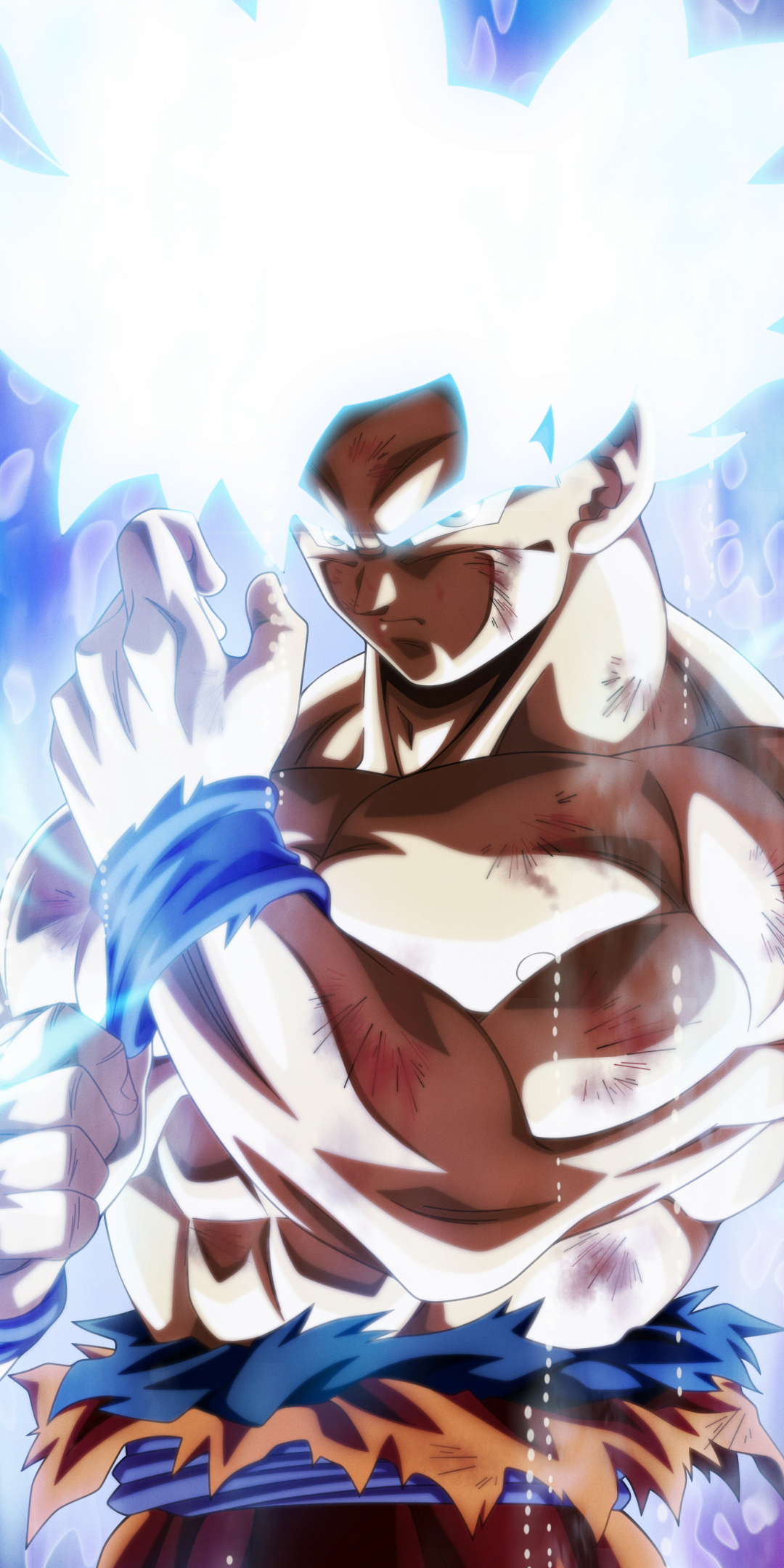 Goku, dragon ball super, fan art, anime, 1080x2160 wallpaper