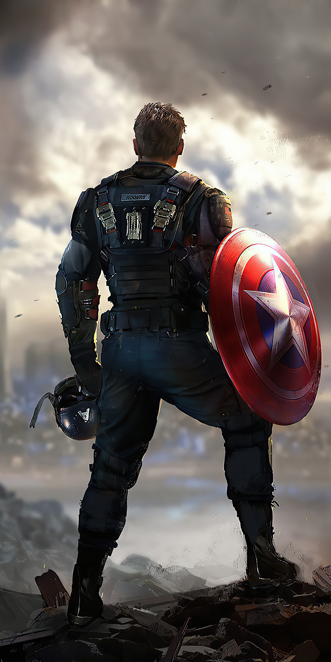 Captain America, marvel's avengers, First Avenger, 1080x2160 wallpaper