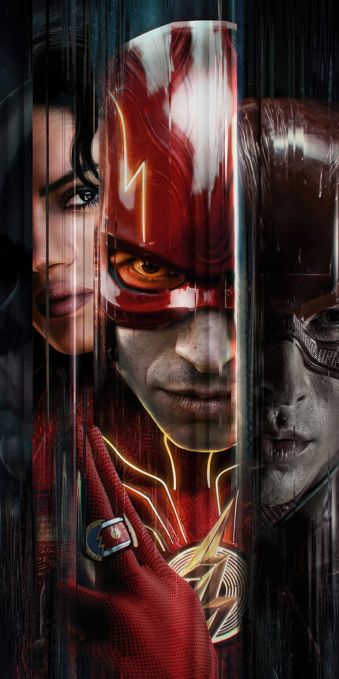 The Flash, a multiverse movie, 2023, 1080x2160 wallpaper