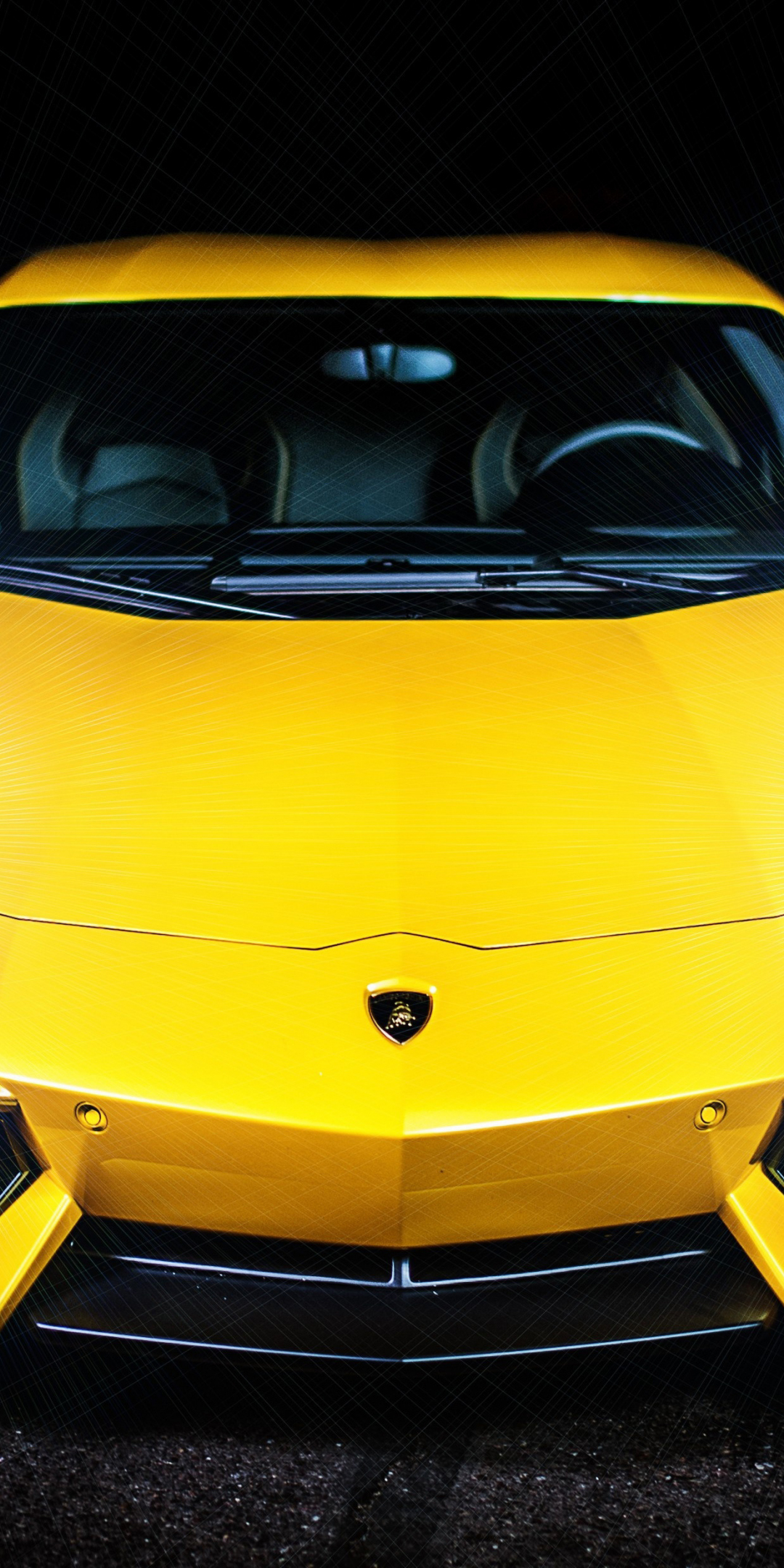 Lamborghini Murciélago, sports car, front, 1080x2160 wallpaper