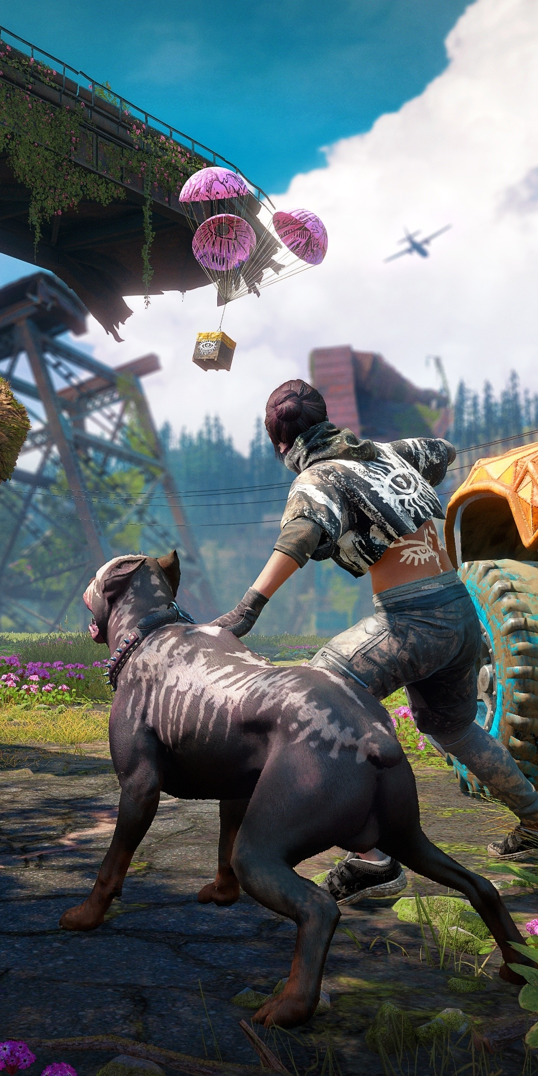 Download 1080x2160 wallpaper far cry new dawn, 2018 game, video game