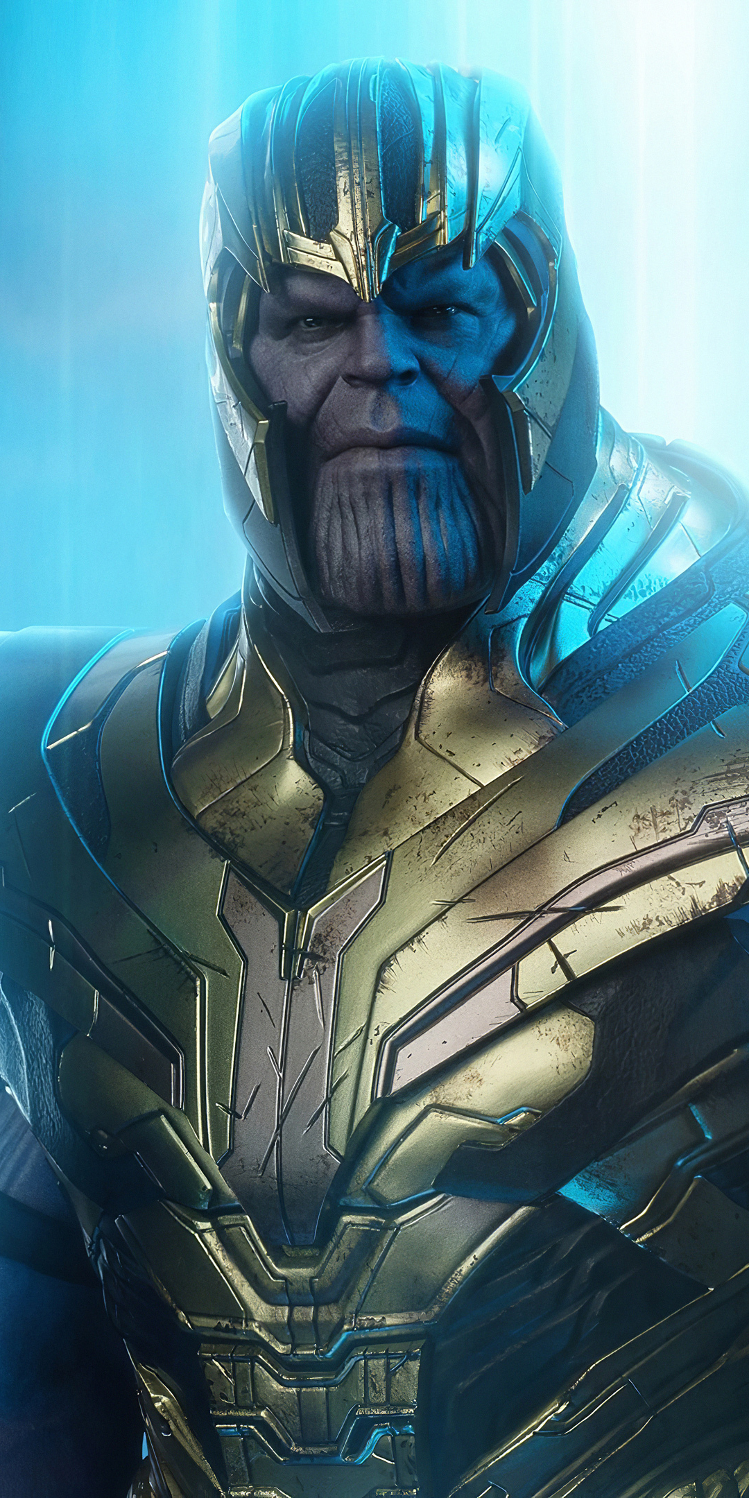 Thanos, viallain, DC studio, art, 1080x2160 wallpaper